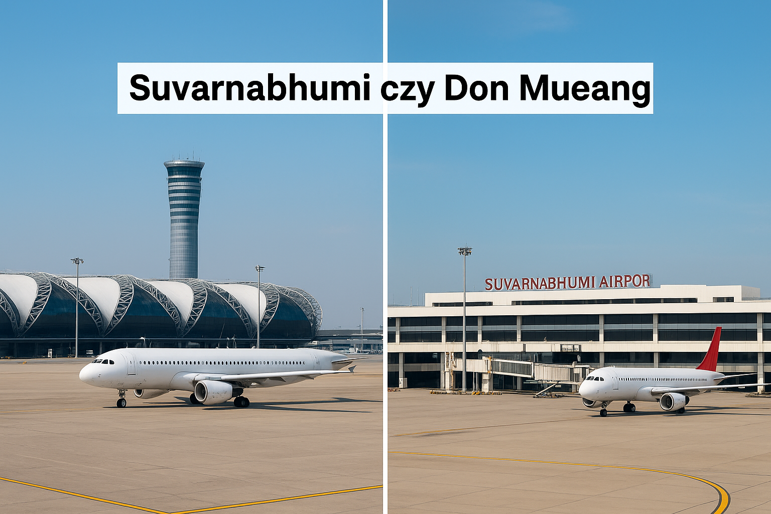 Suvarnabhumi czy Don Mueang