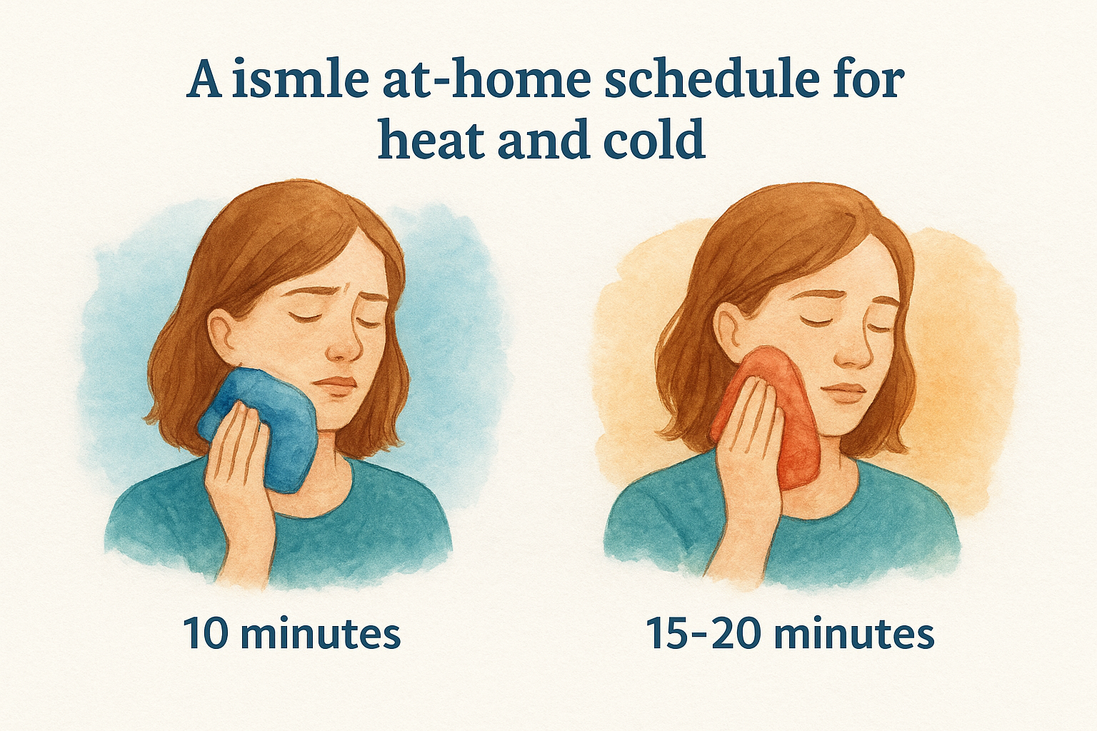 A simple at-home schedule for heat and cold