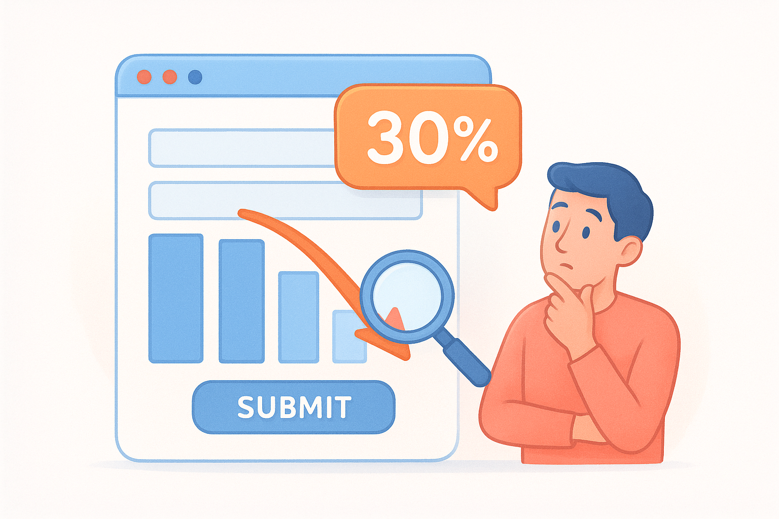 Use HubSpot form analytics to spot drop-off