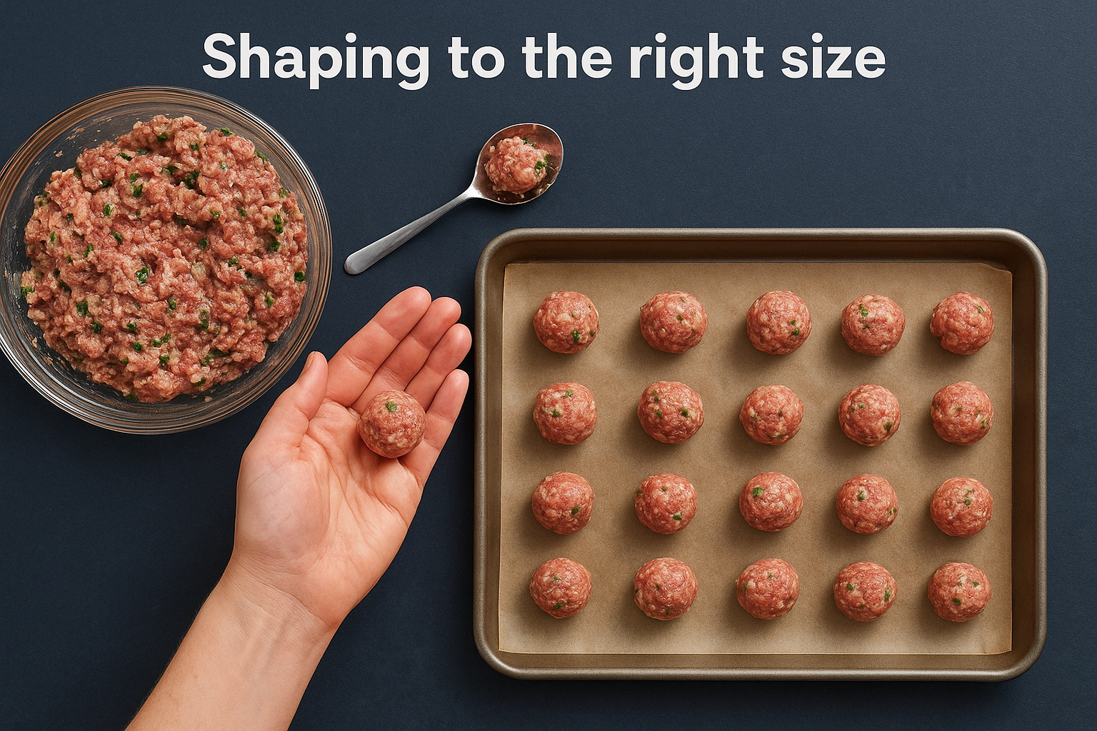 Shaping to the right size