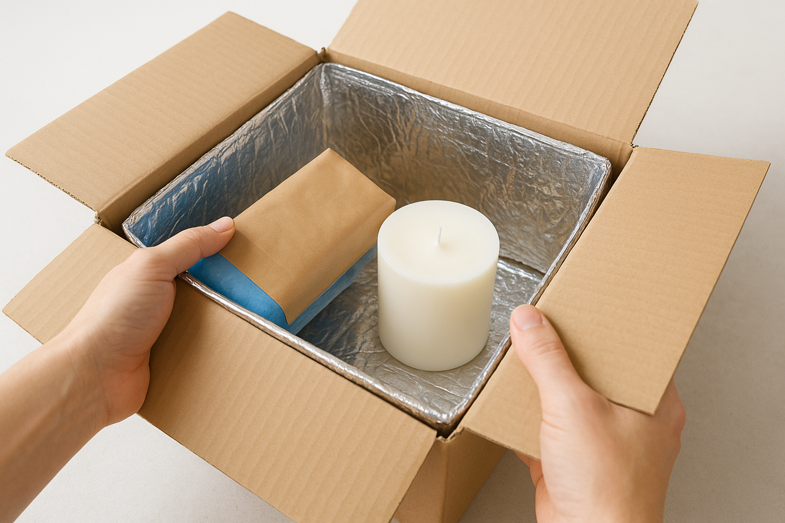Use insulation and cold packs correctly