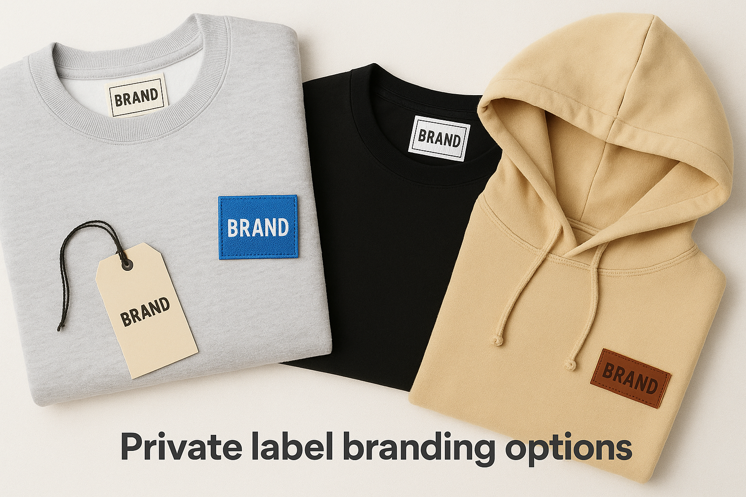 Private label branding options