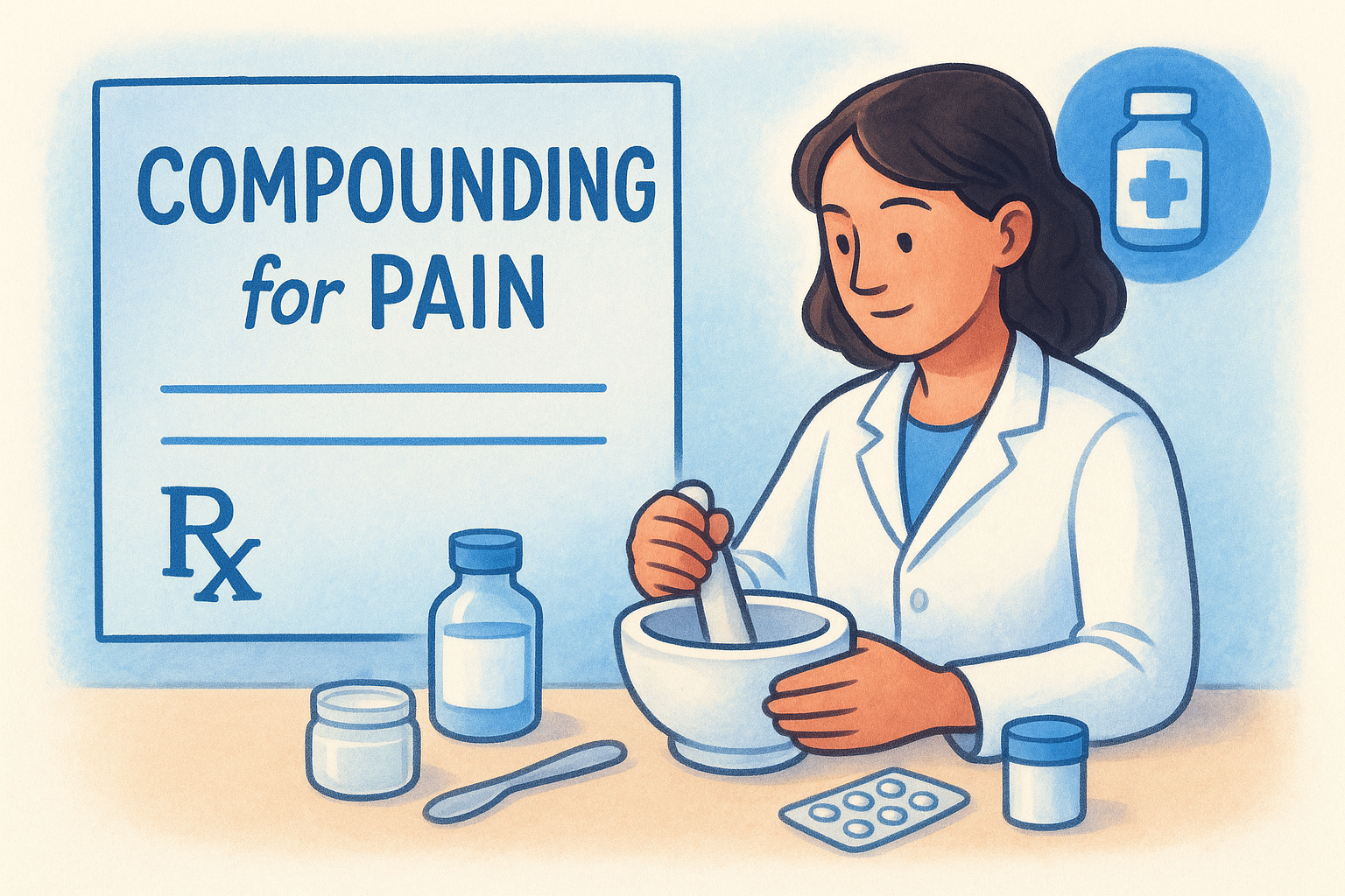 Common compounded pain formulations