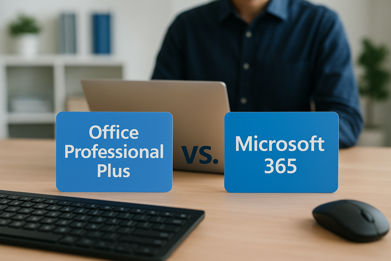 2. Office Professional Plus vs Microsoft 365 unterscheiden