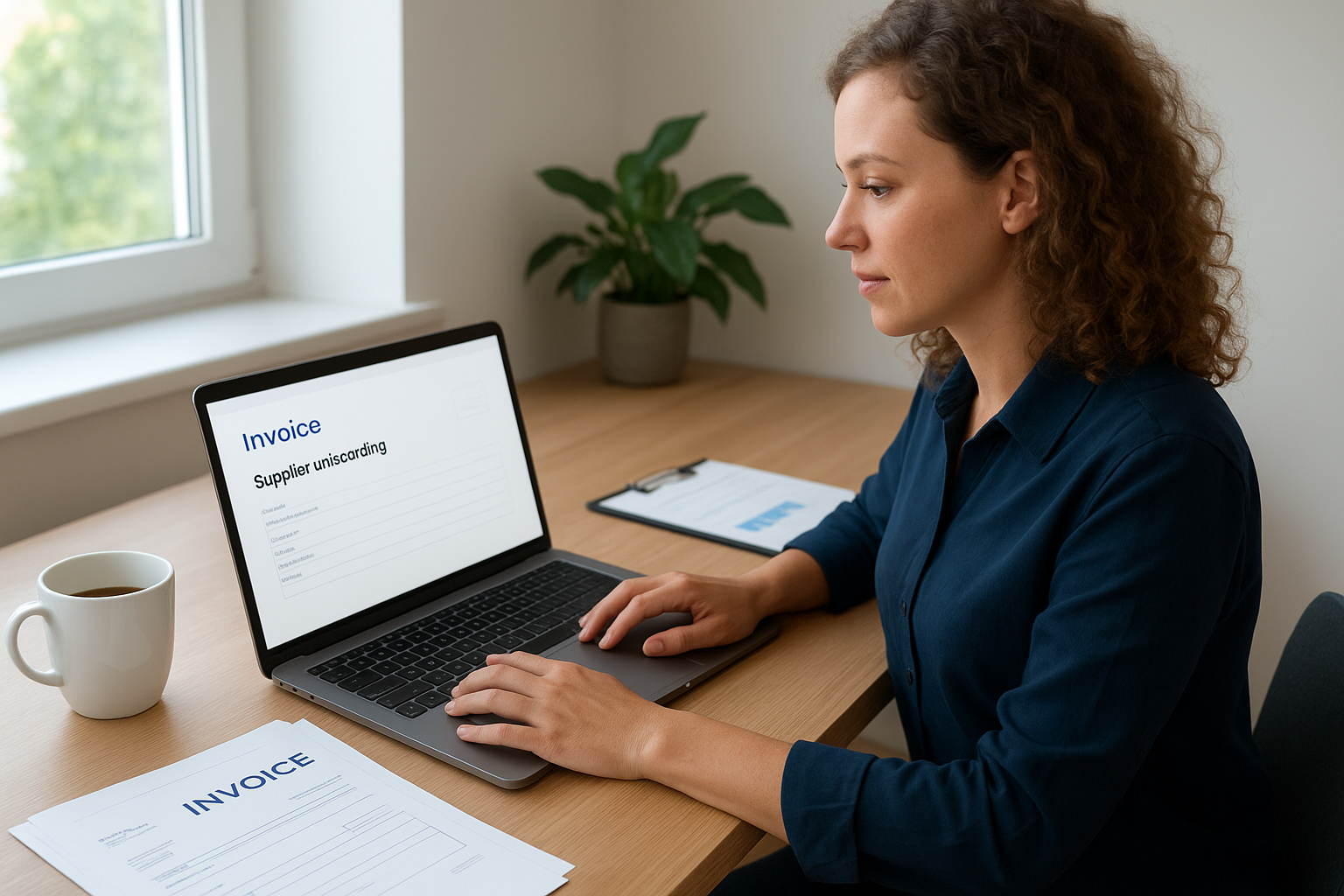 Supplier onboarding and invoice intake