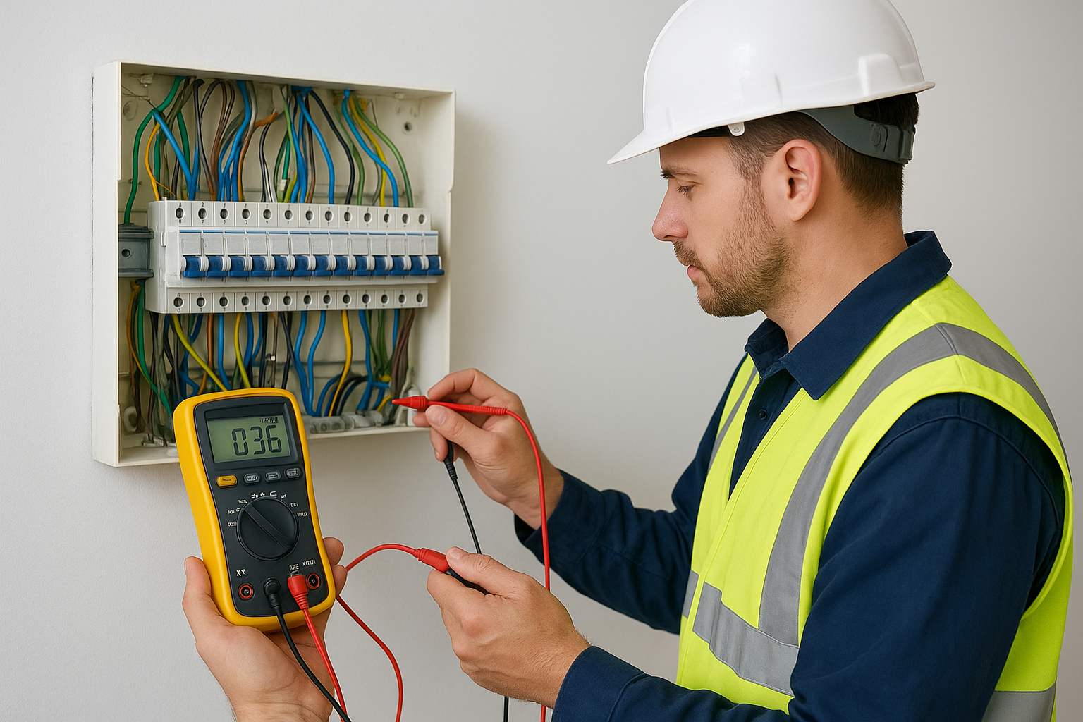 How earth fault loop impedance testing works on site