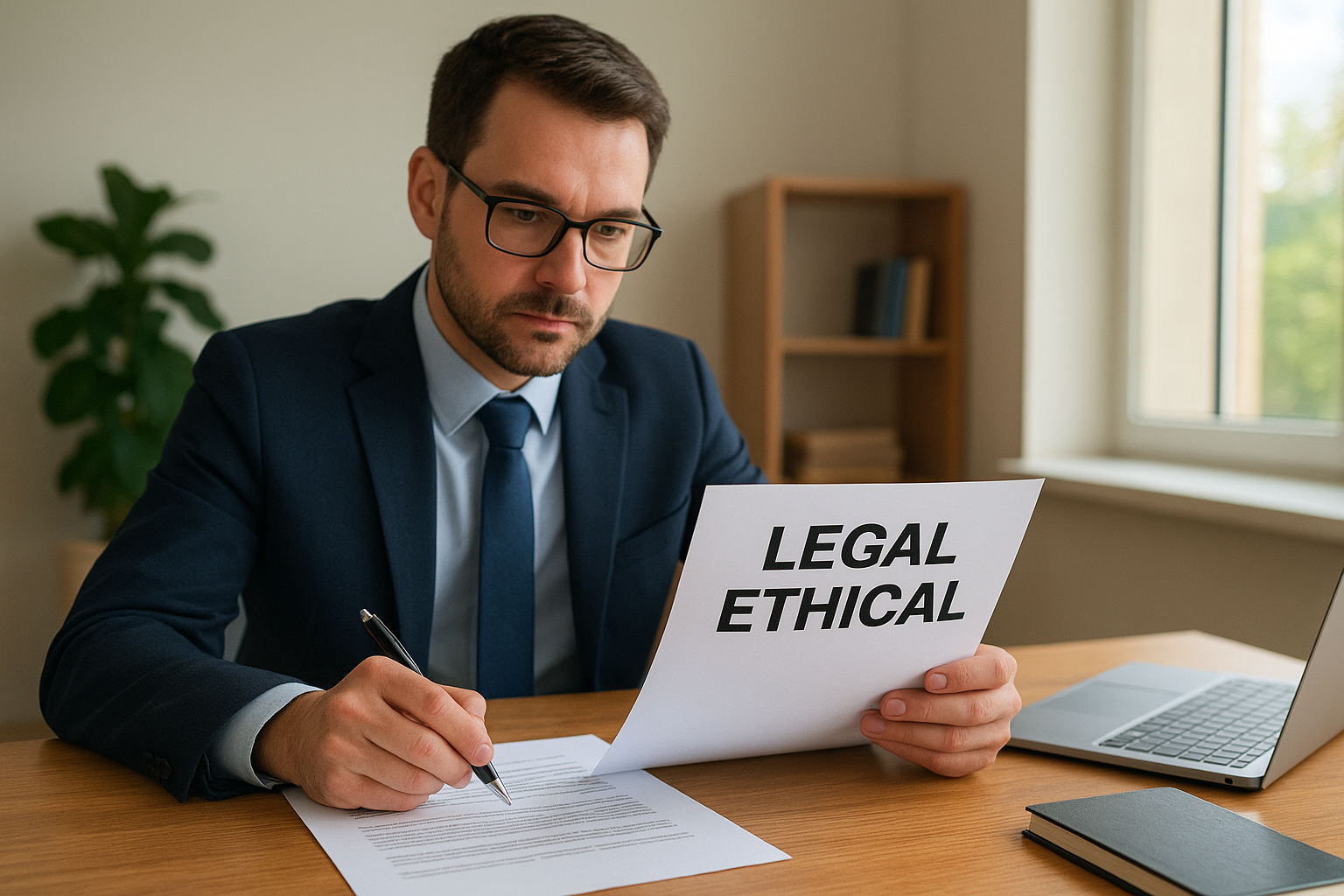 Set the legal and ethical ground rules