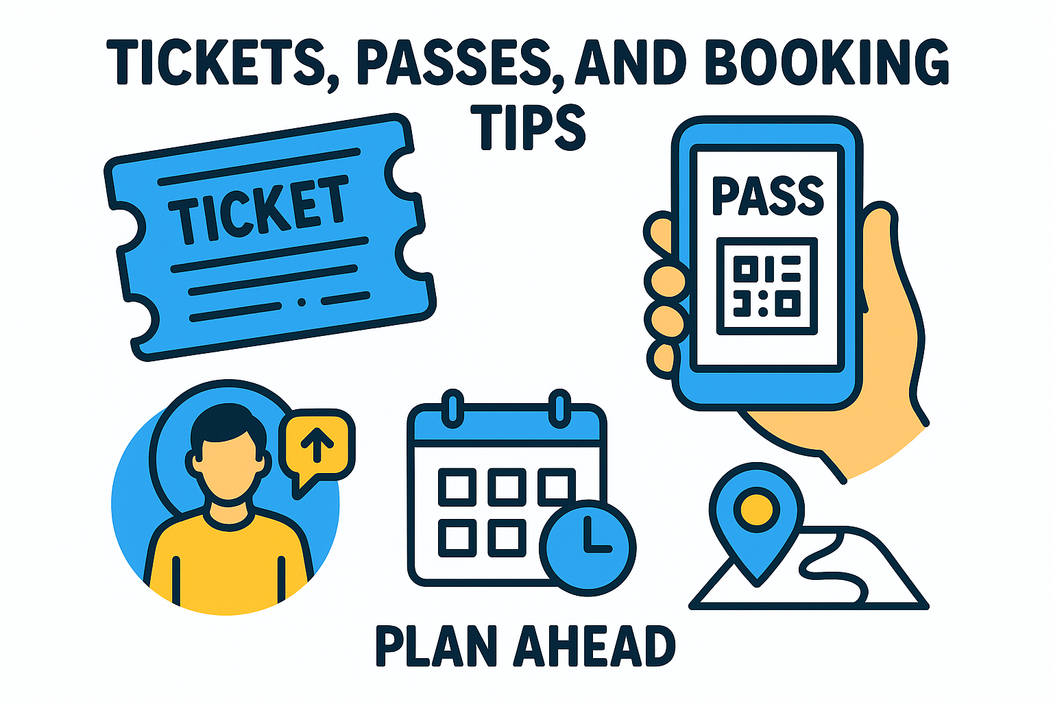 Ticket types and access levels