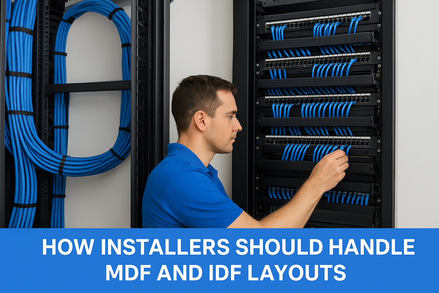 How installers should handle MDF and IDF layouts