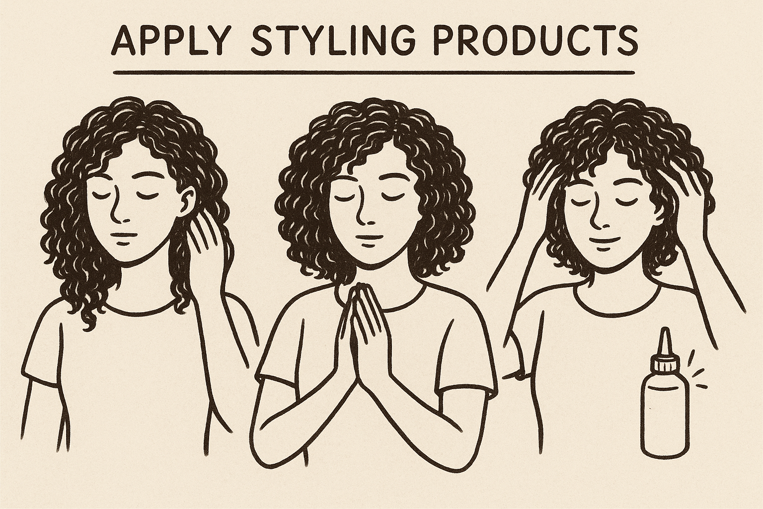 Apply with techniques that preserve clumps