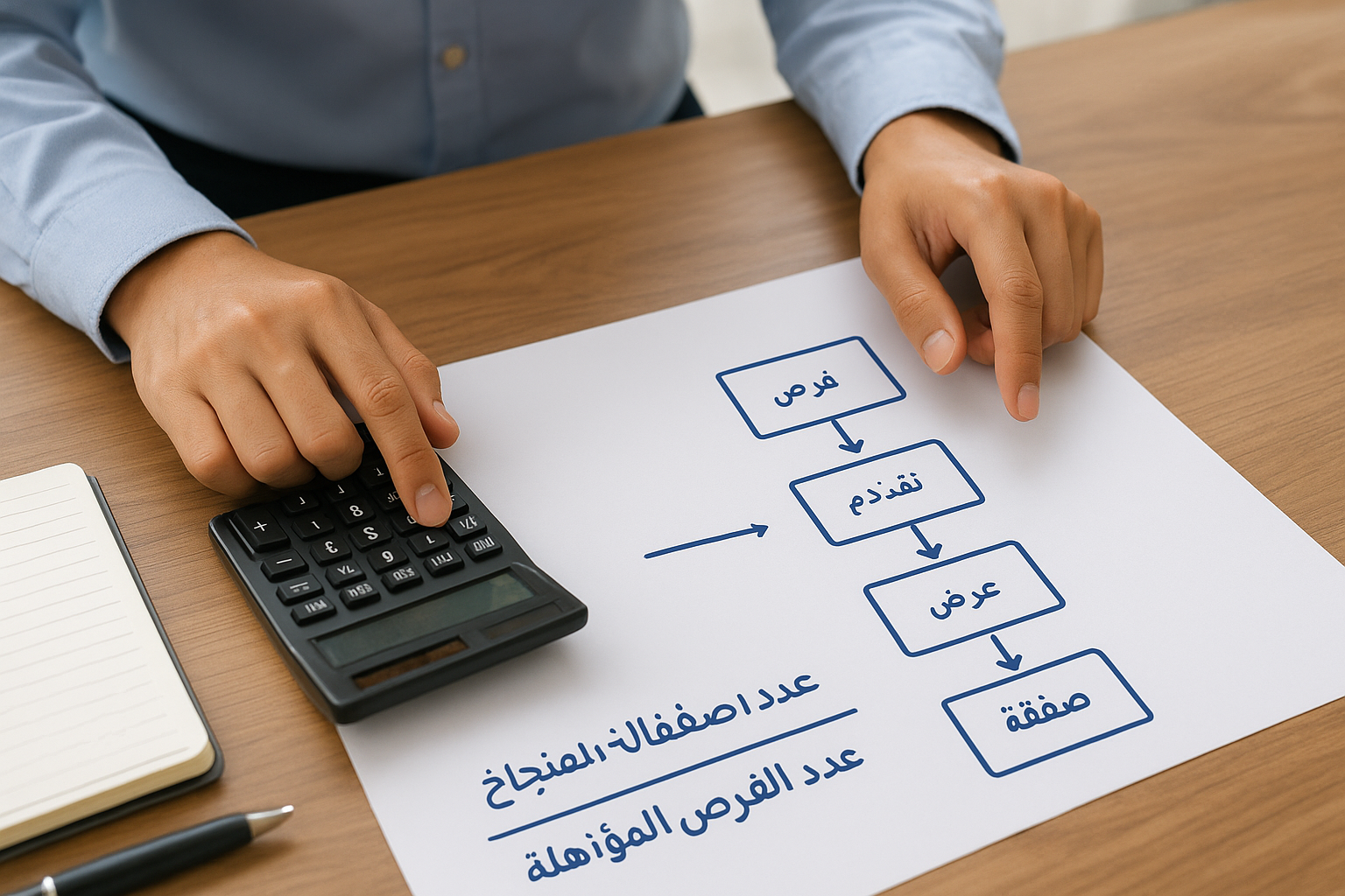 معادلة القياس وربطها بمراحل الـ pipeline
