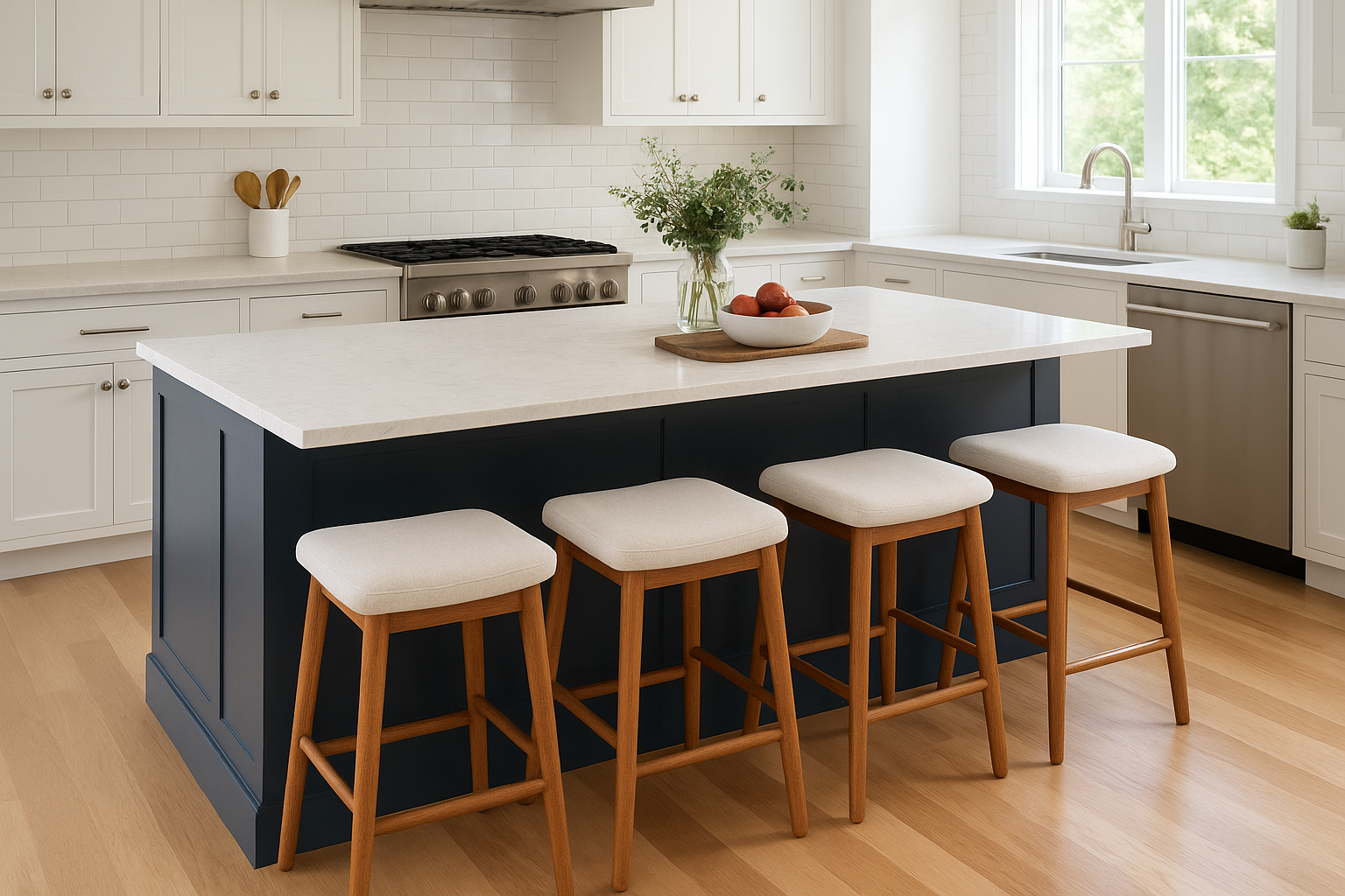 7. Seating-first island for everyday meals