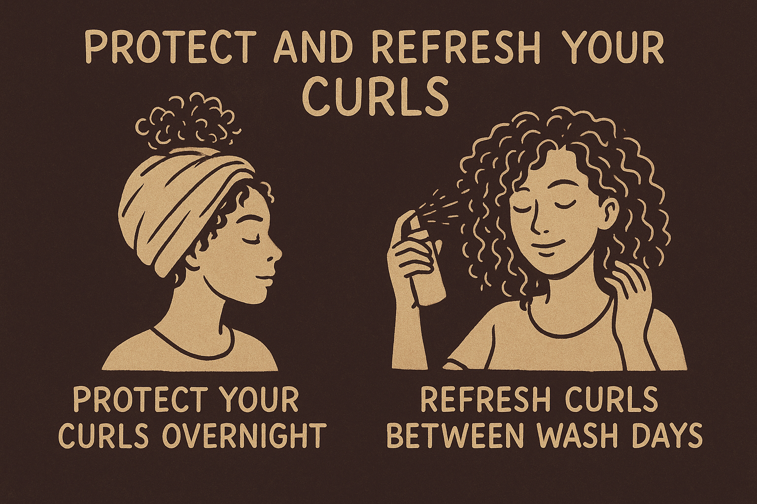 Protect your curls overnight