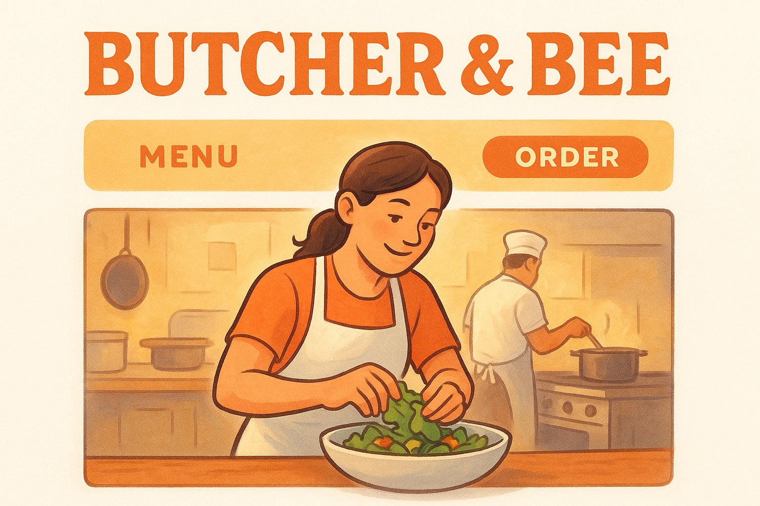 2. Butcher & Bee