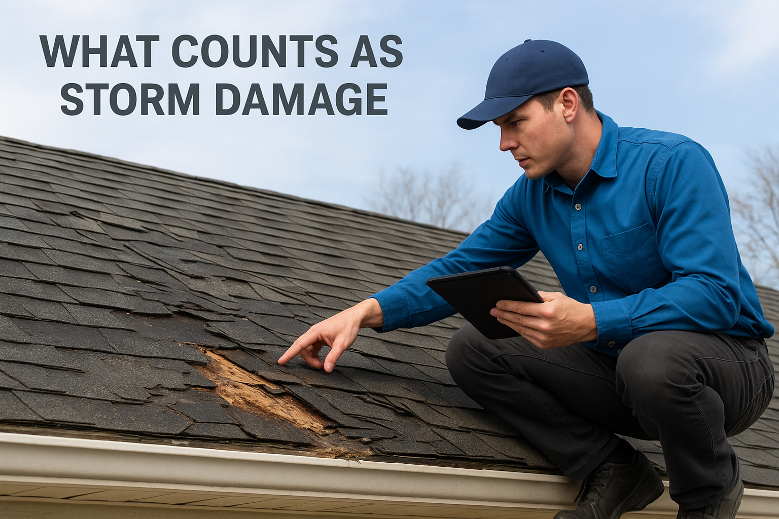 What counts as storm damage