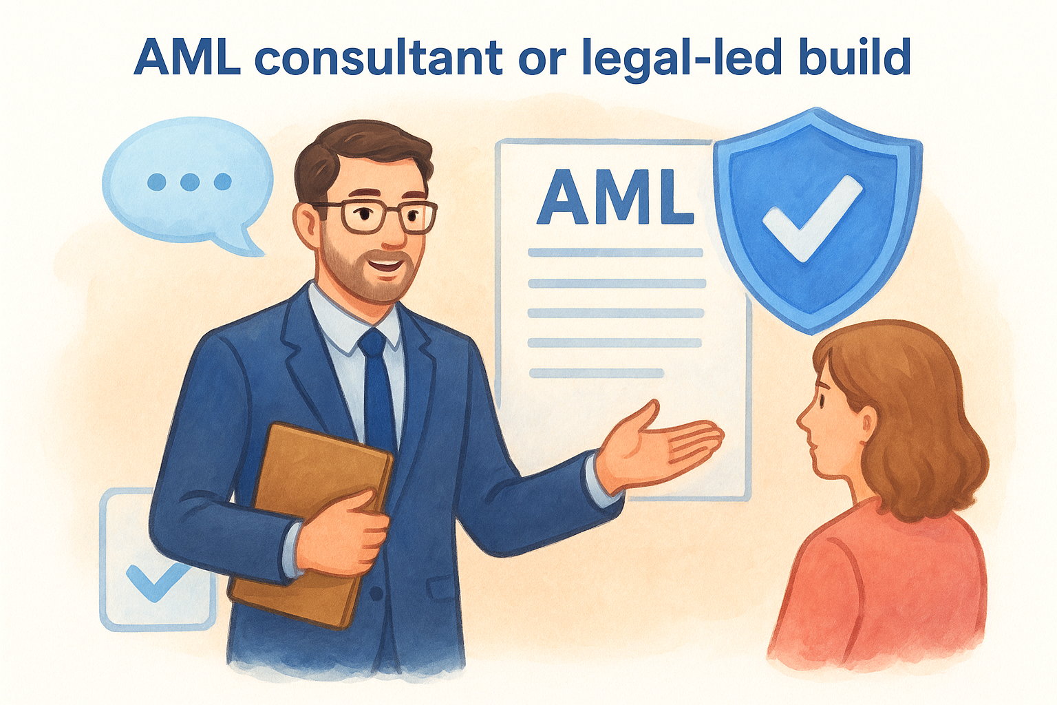 3. AML consultant or legal-led build
