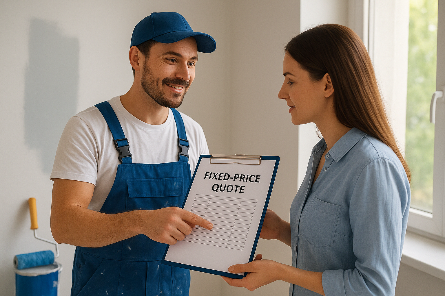 1. Choose a fixed-price quote and a locked-in start date