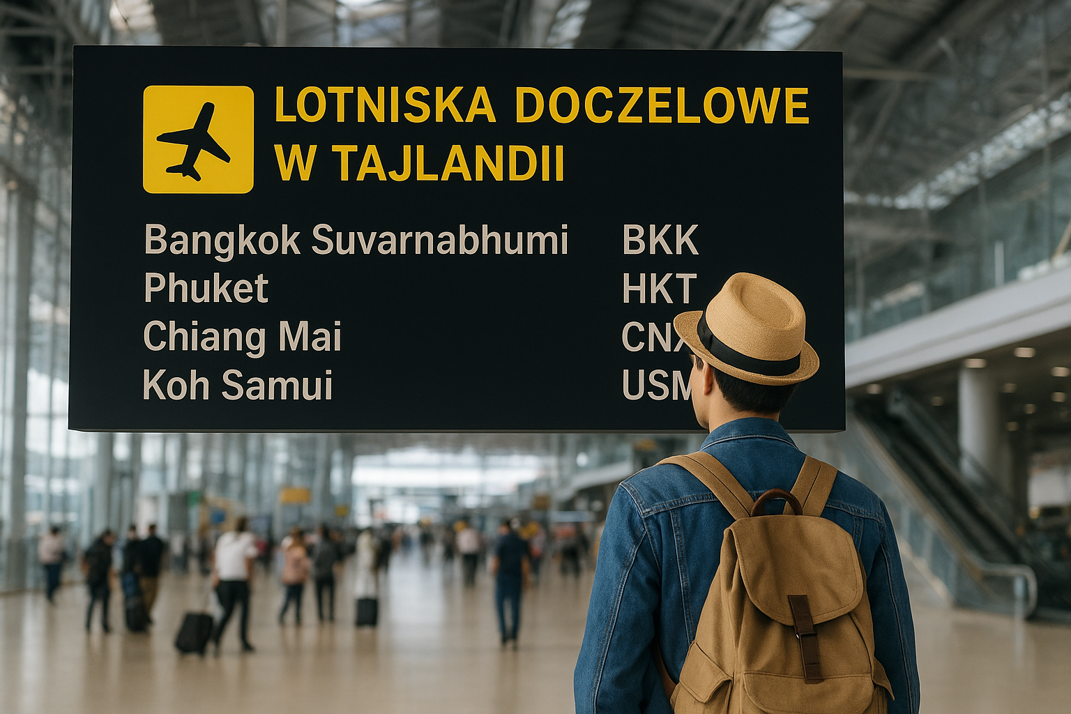 Lotniska docelowe w Tajlandii