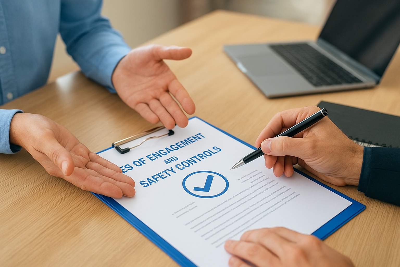 Rules of engagement and safety controls