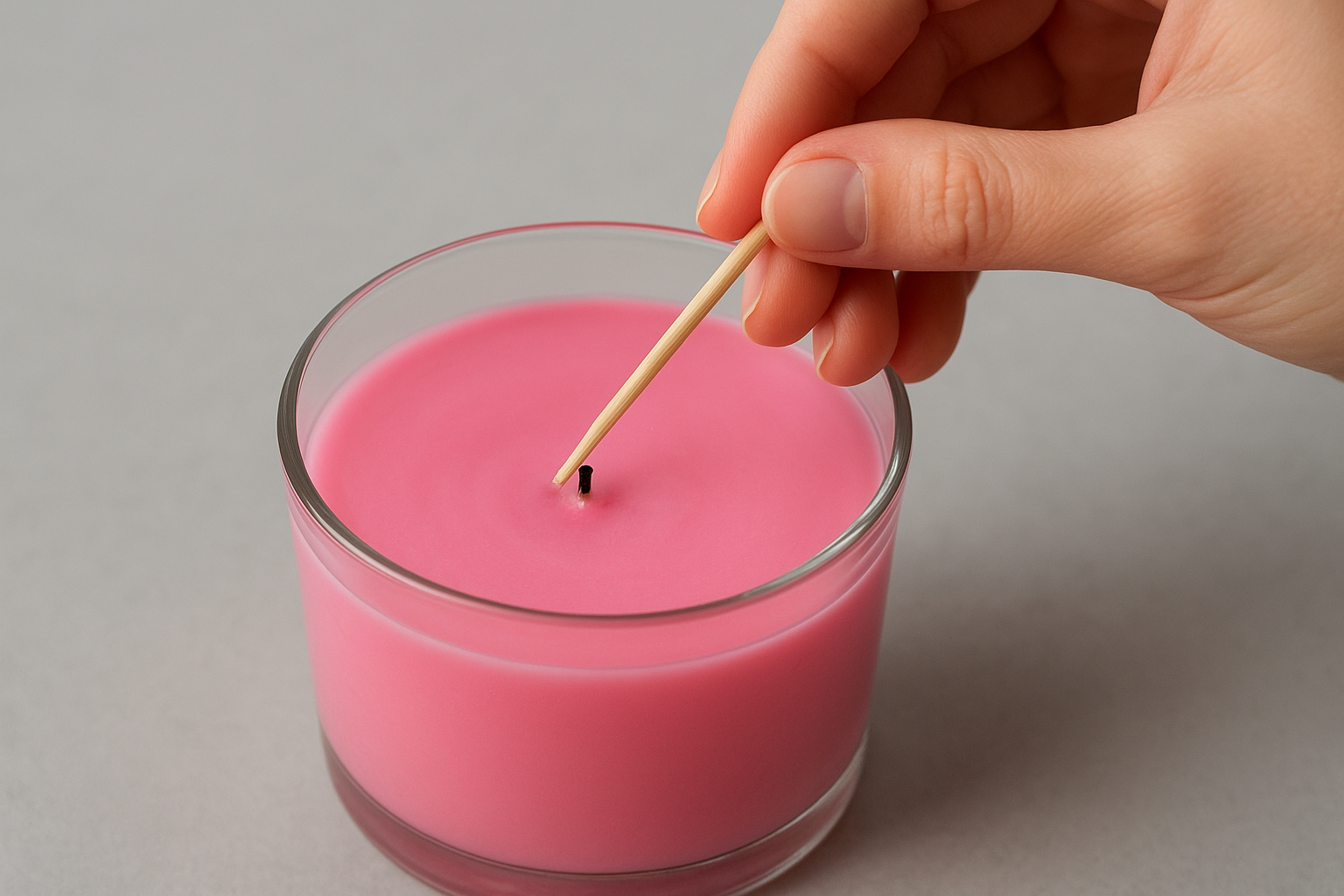 How to probe and release the air pocket