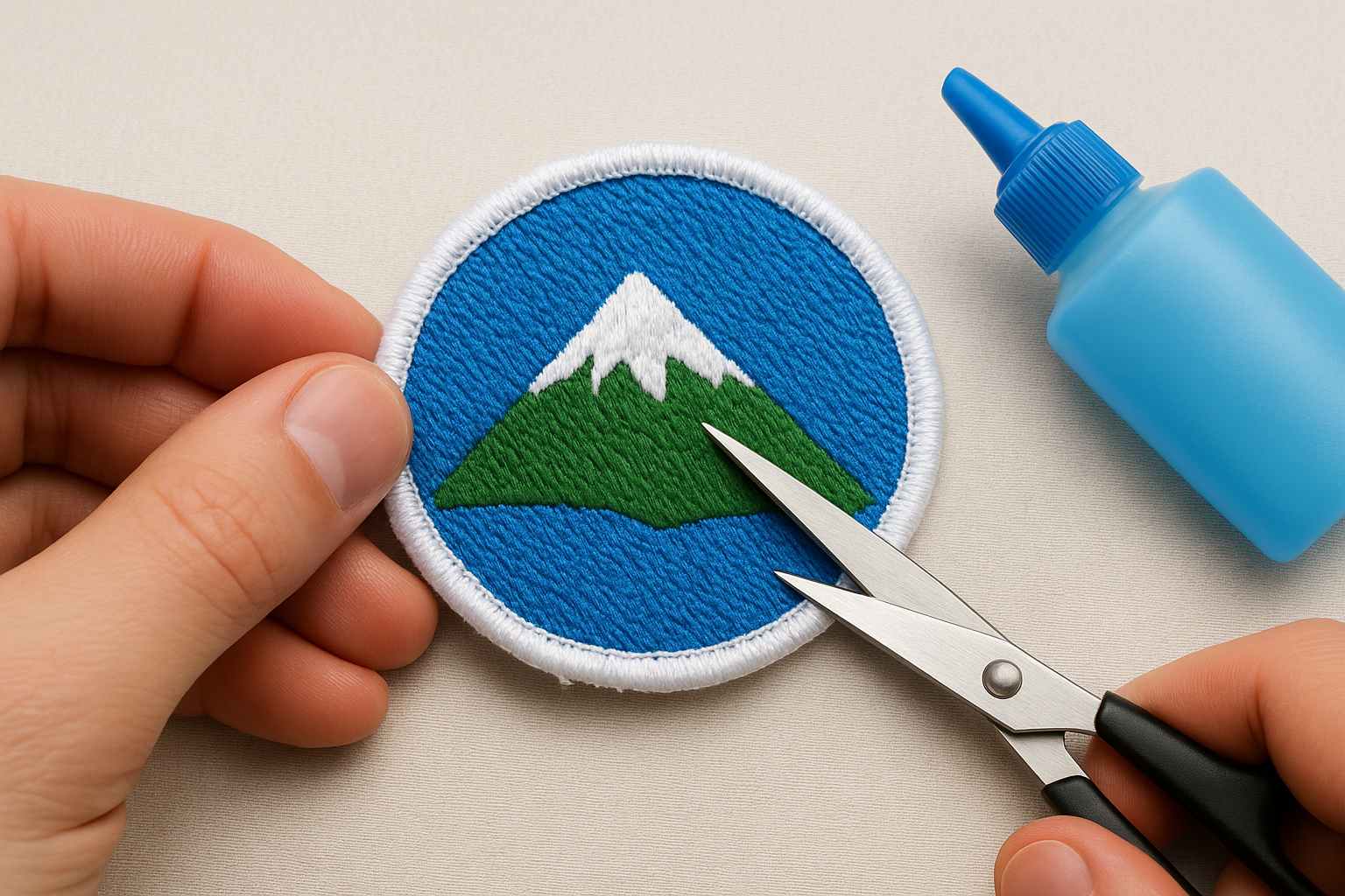Cut and seal the edge