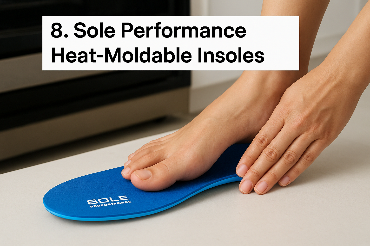 8. Sole Performance Heat-Moldable Insoles