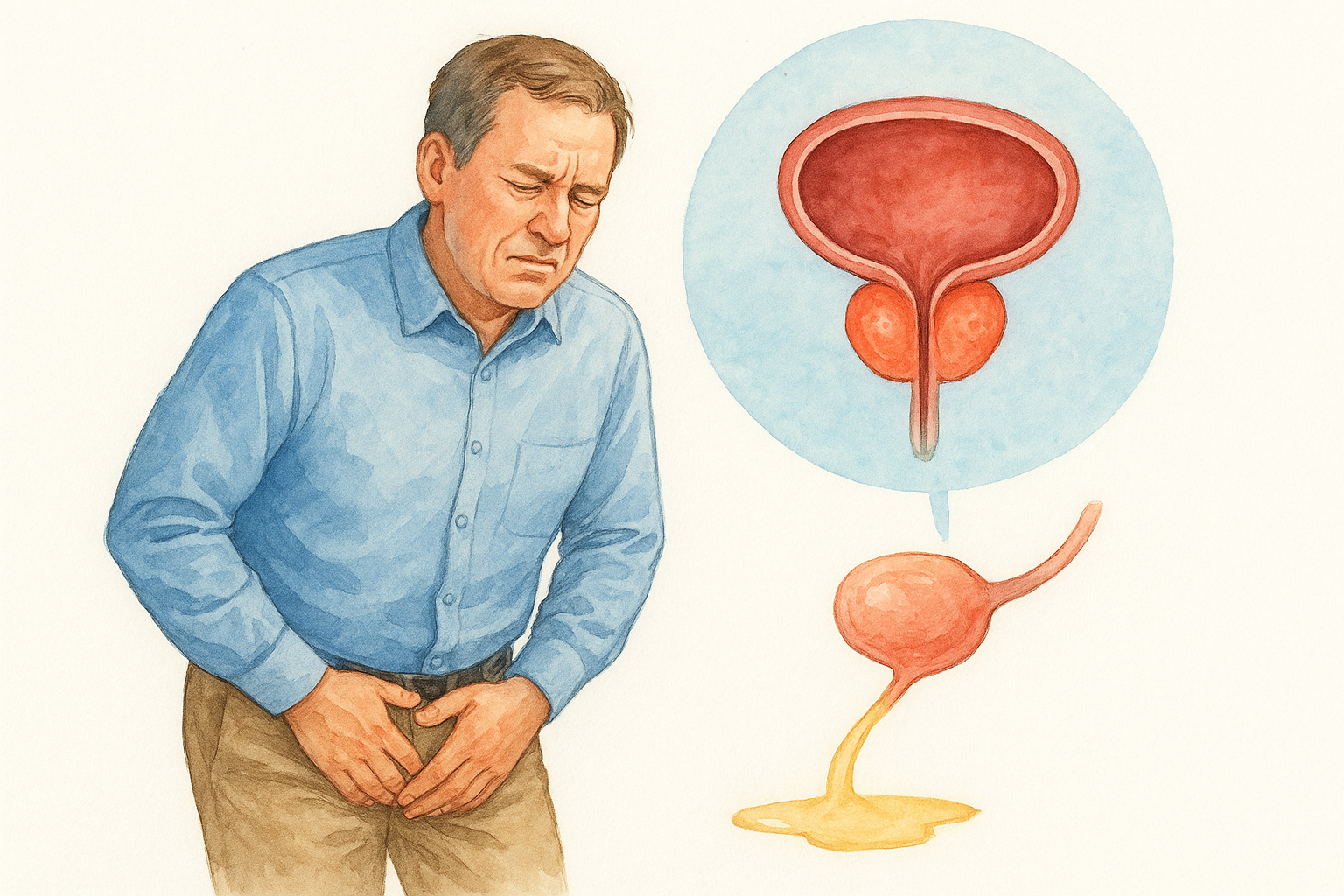 Difficulty starting and weak flow