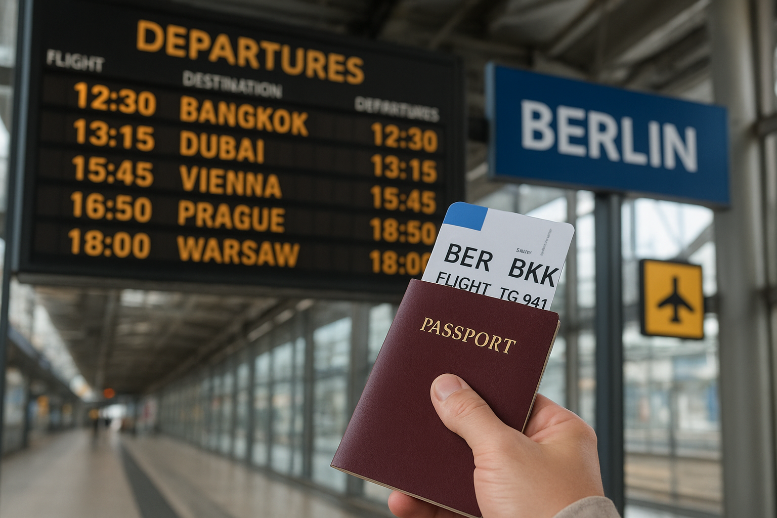 Kiedy opłaca się Berlin i inne lotniska przygraniczne