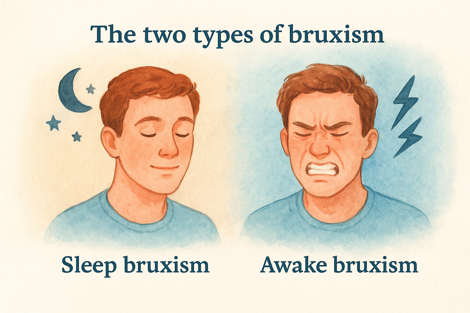 The two types of bruxism