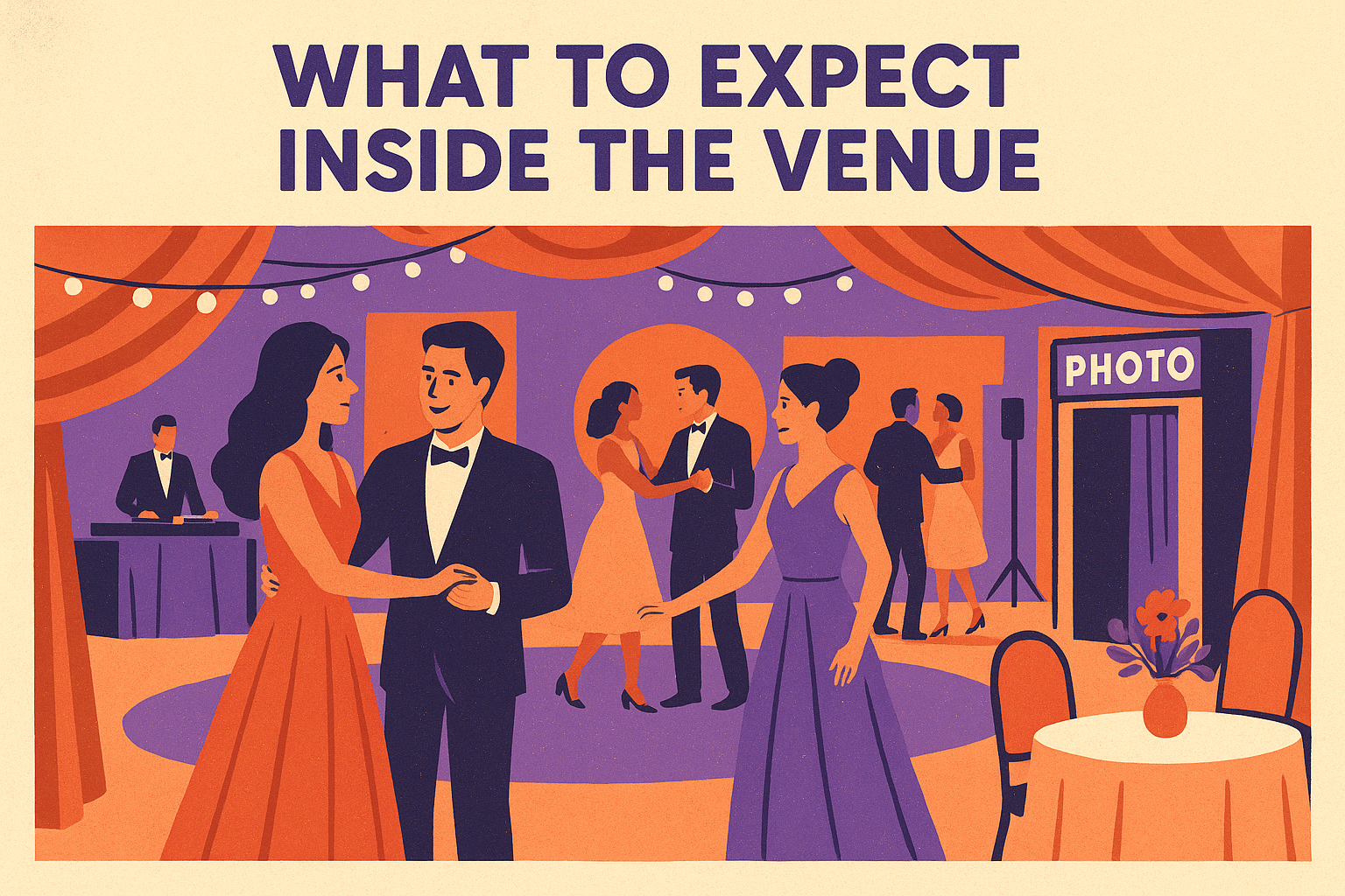 What to expect inside the venue