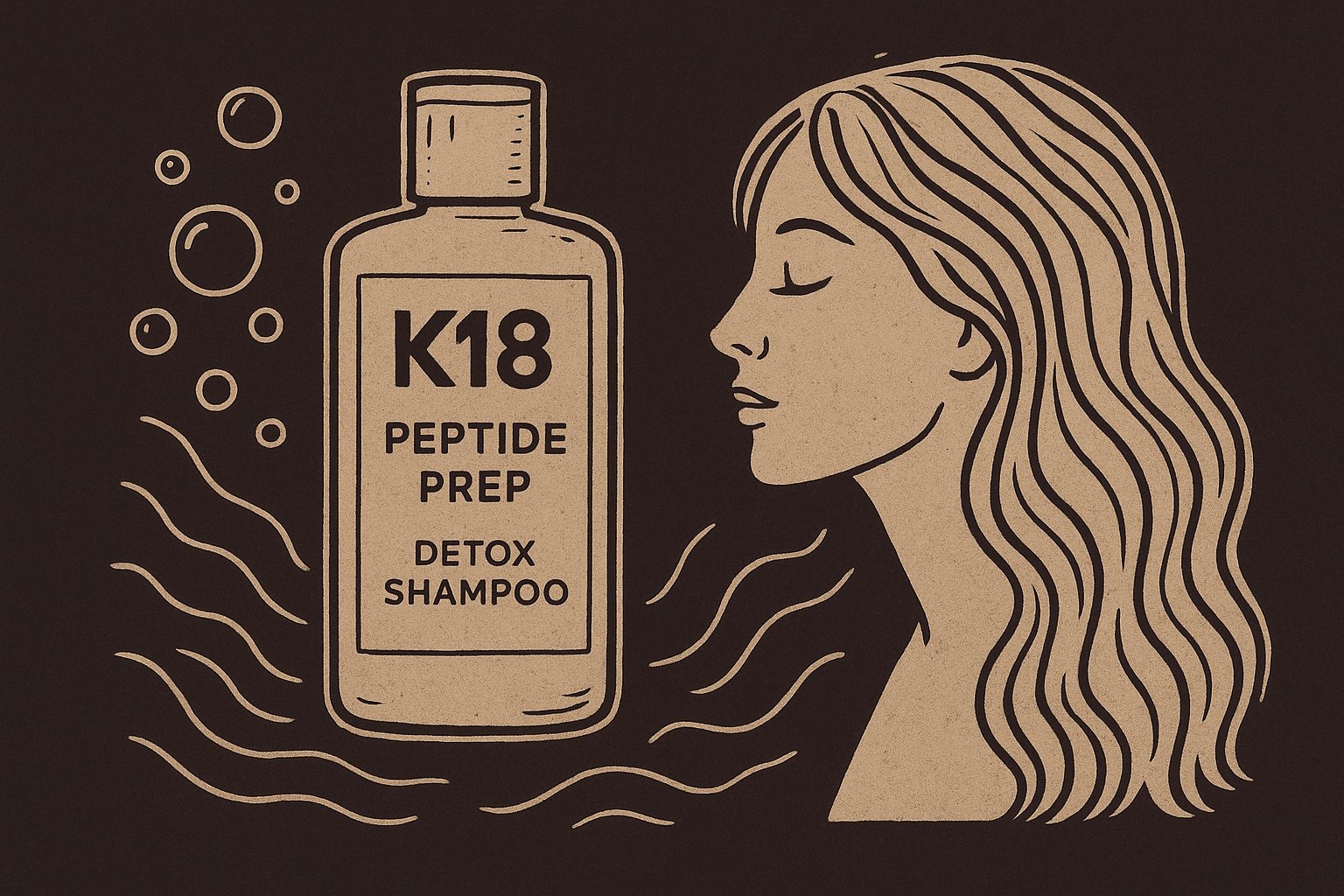 3. K18 Peptide Prep Detox Shampoo