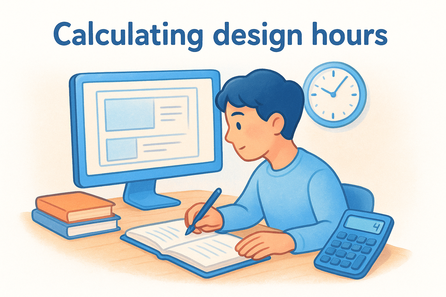 Calculating design hours