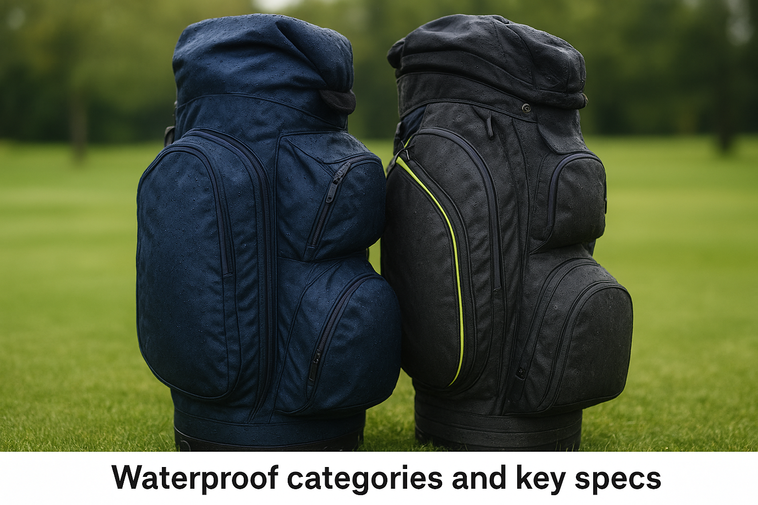 Waterproof categories and key specs