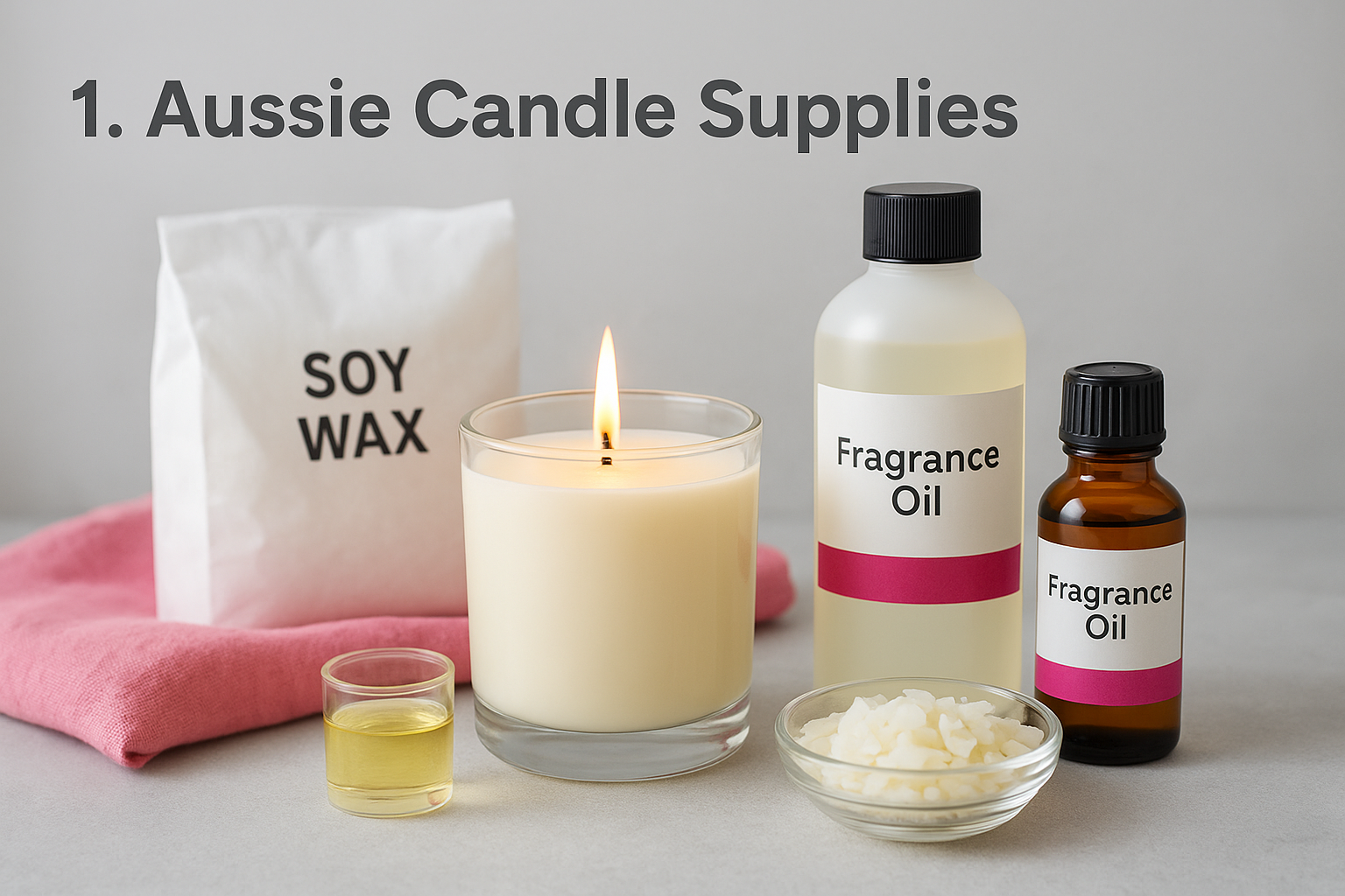 1. Aussie Candle Supplies