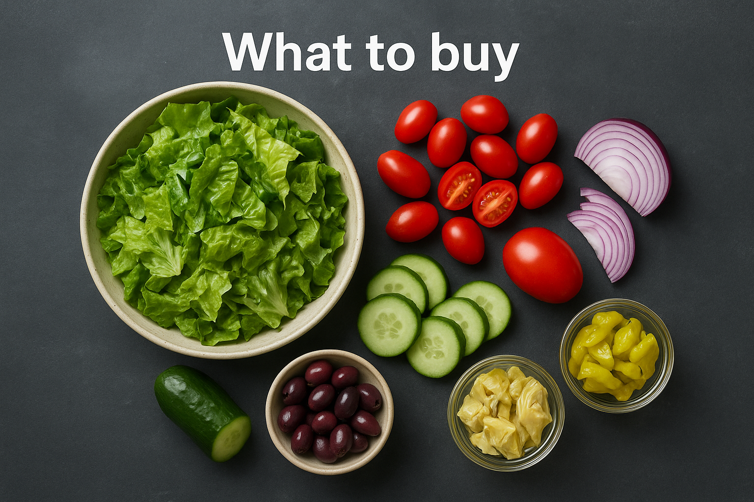What to buy