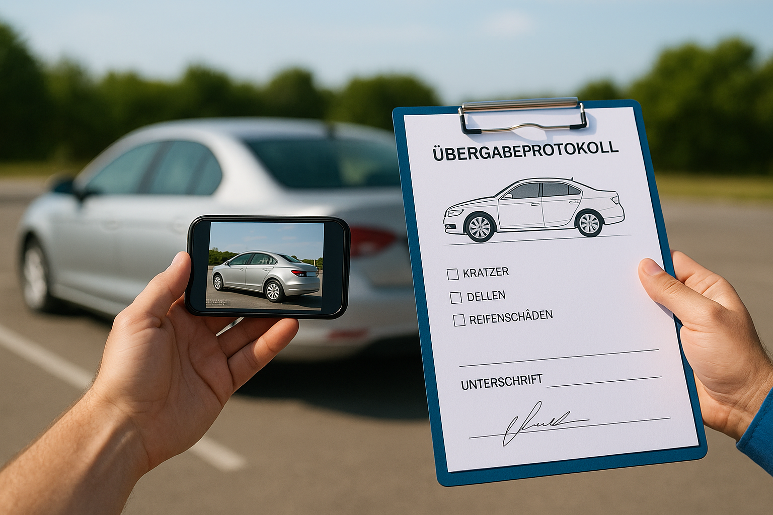 7. Übergabe, Rückgabe und Schäden sauber dokumentieren