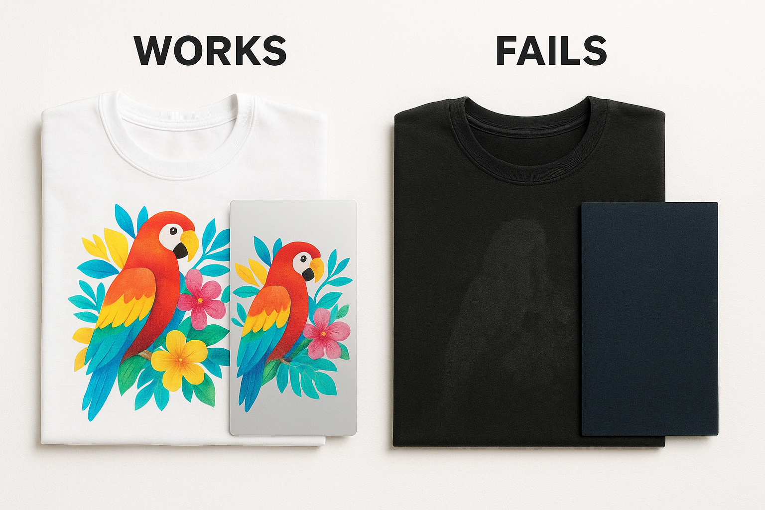 What materials work best and what fails