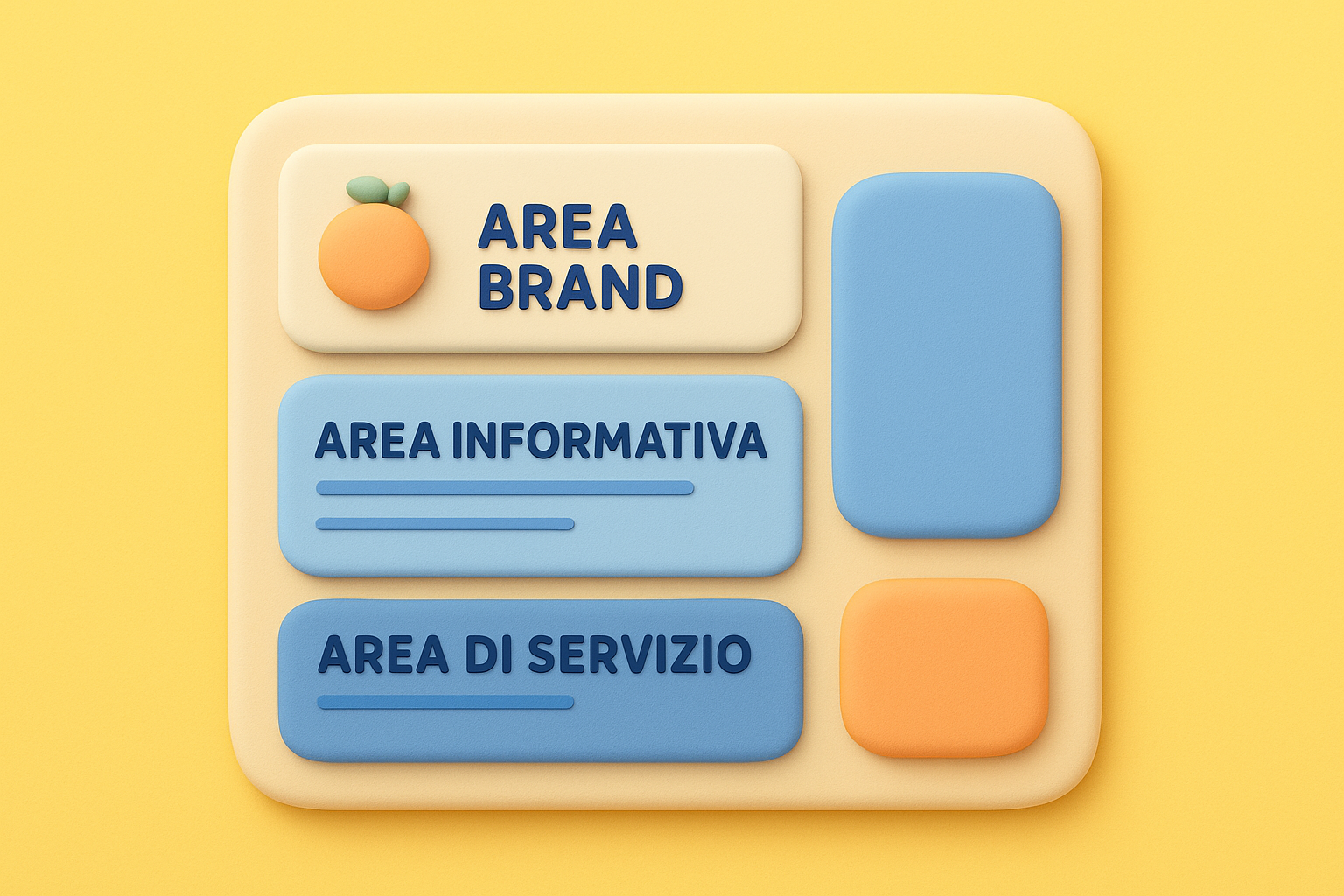 Definisci le aree dell'etichetta