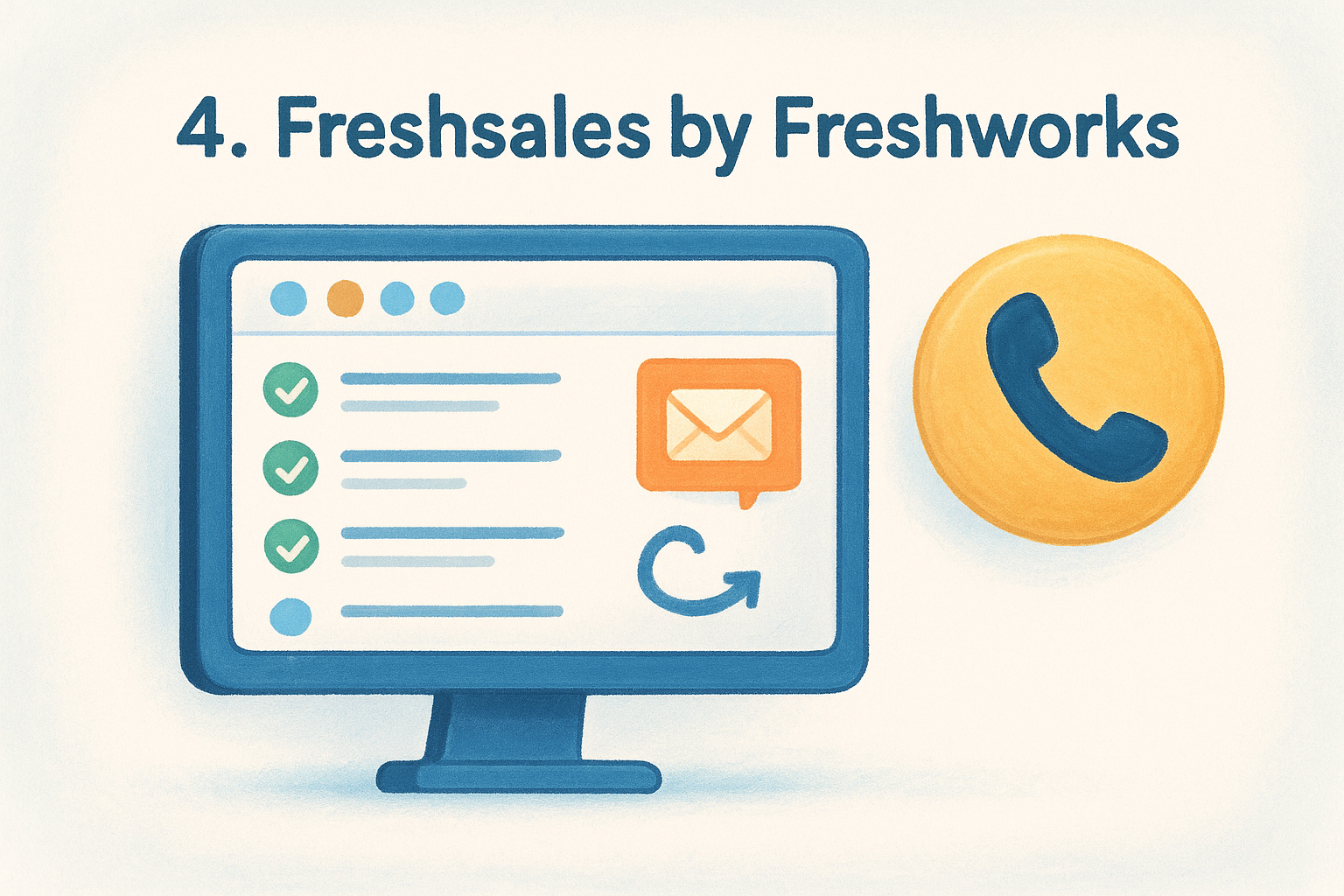 4. Freshsales by Freshworks
