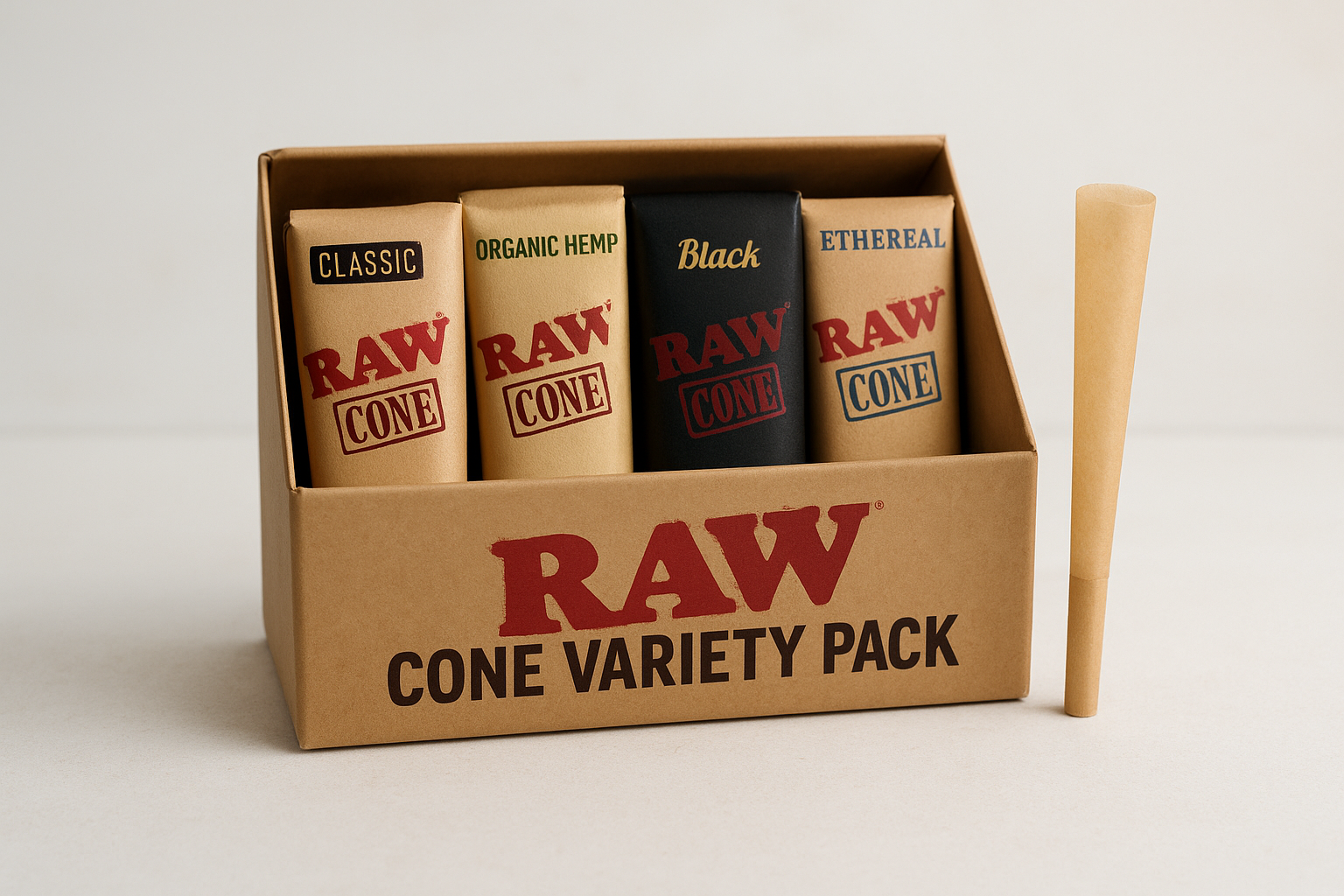 1. RAW cone variety pack from Green Blazer