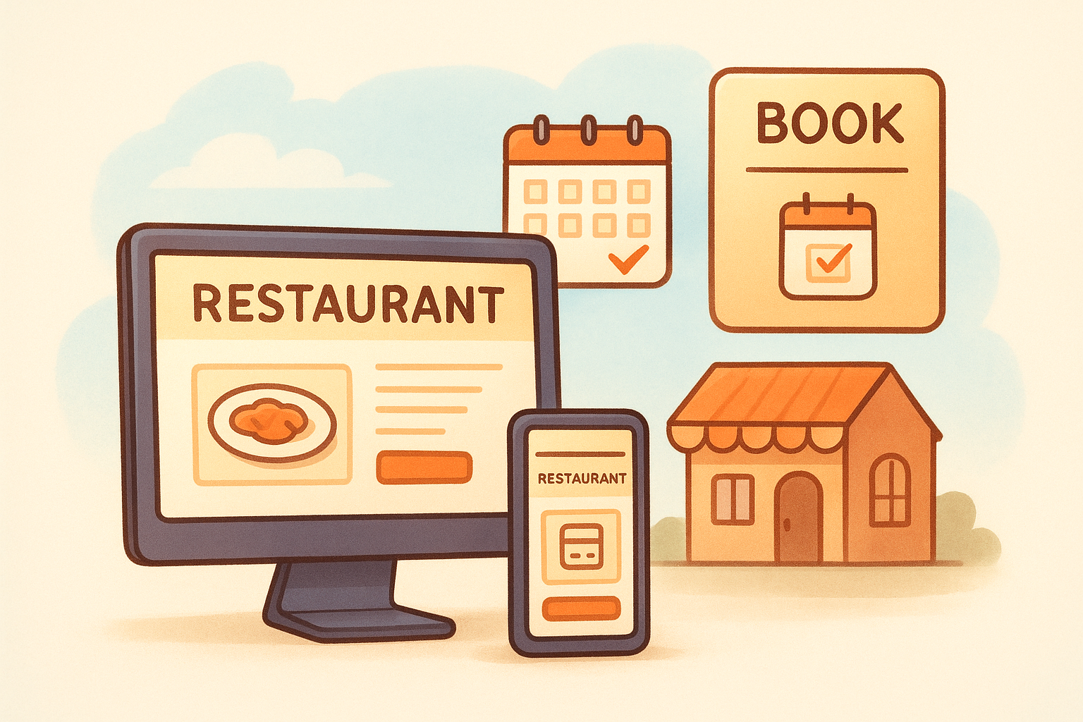 Setup, website, and ordering tie-ins