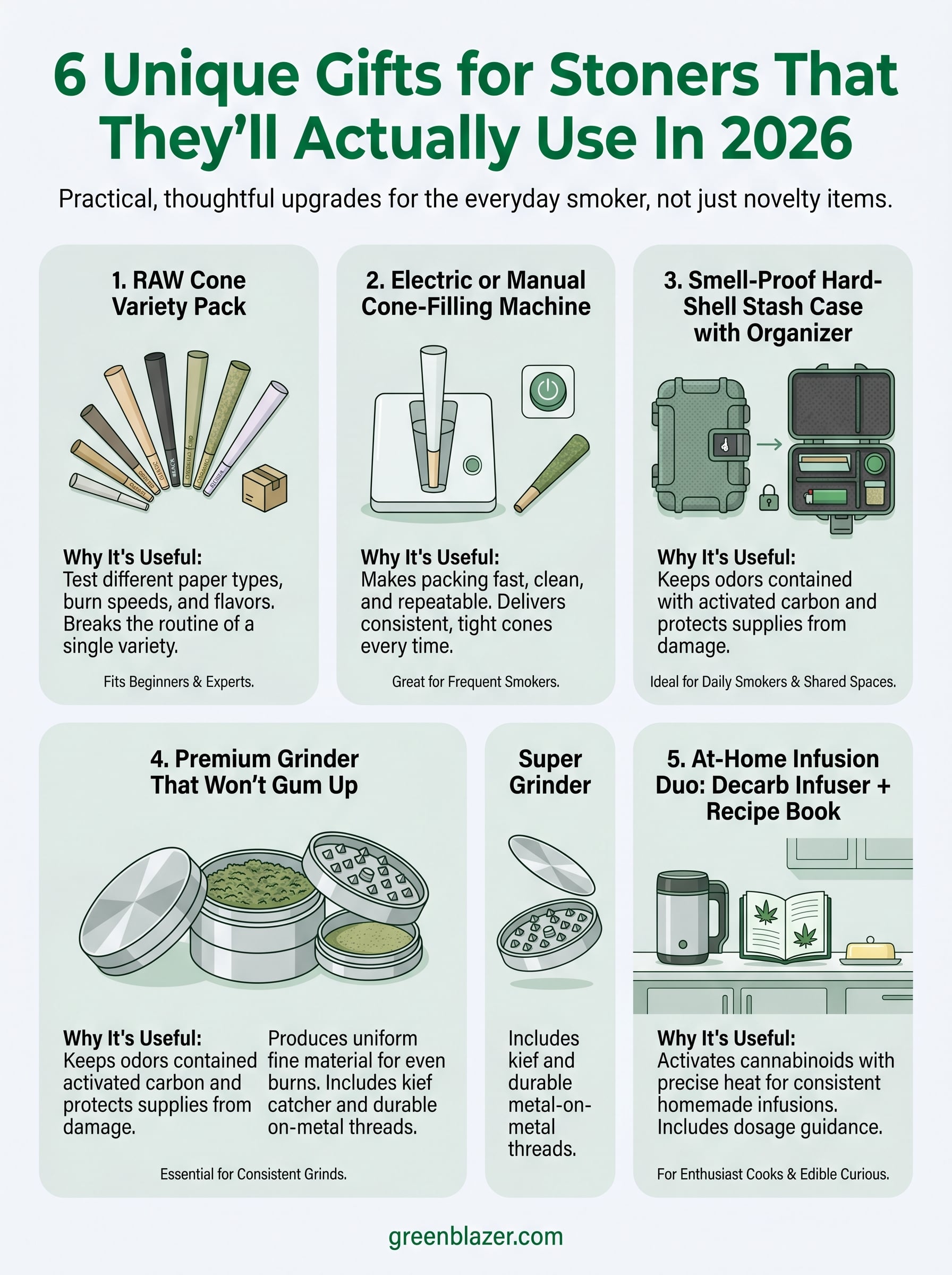 unique gifts for stoners infographic
