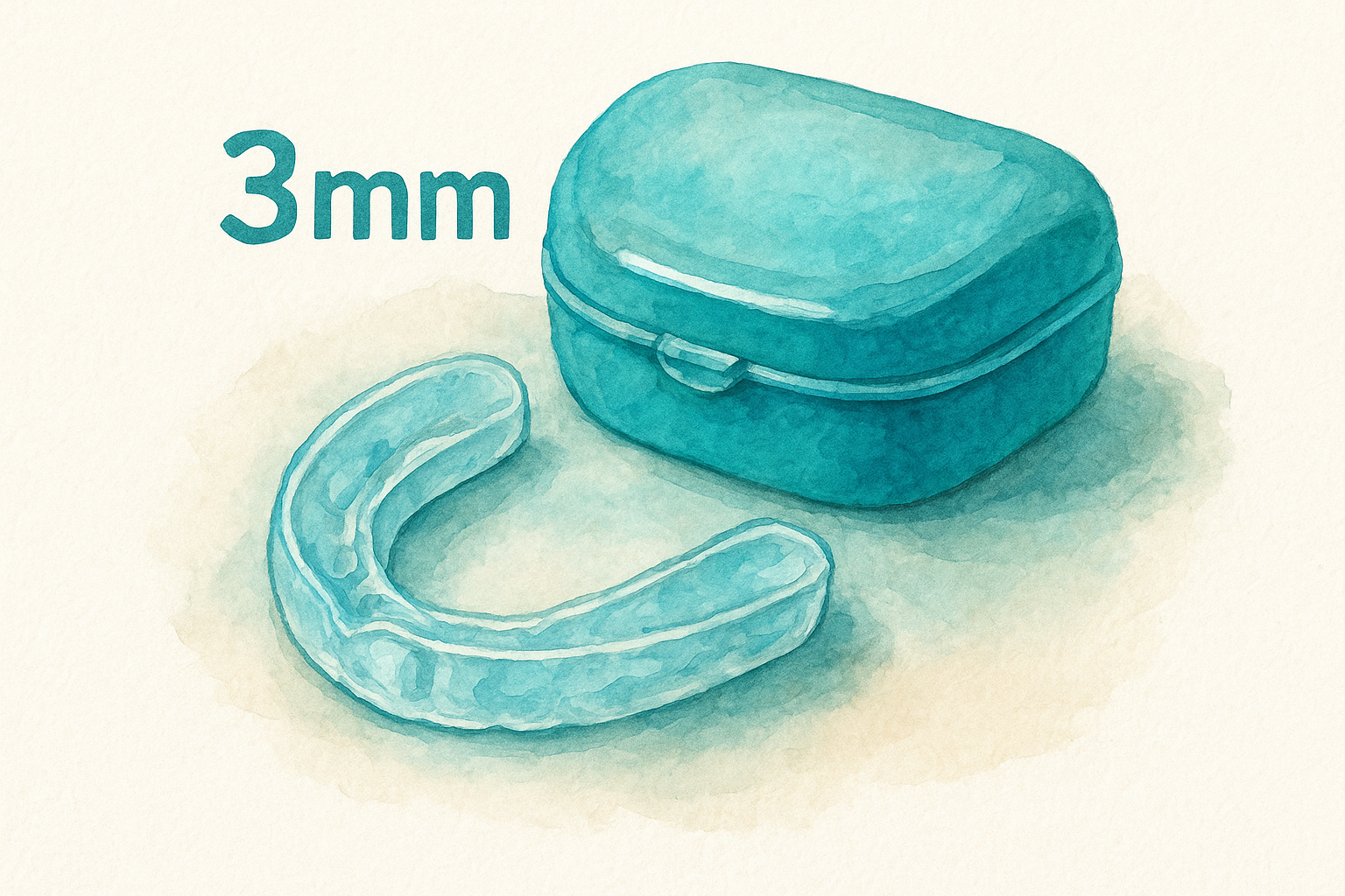 4. JS Dental Lab hard shield night guard