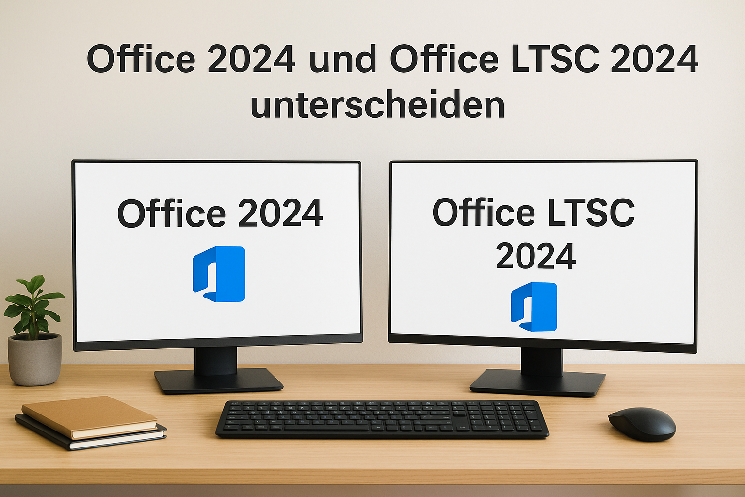 Office 2024 und Office LTSC 2024 unterscheiden
