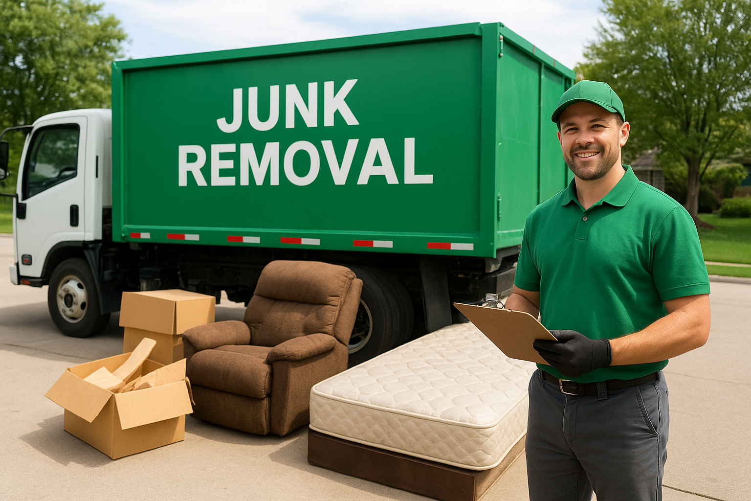 How junk removal pricing is calculated