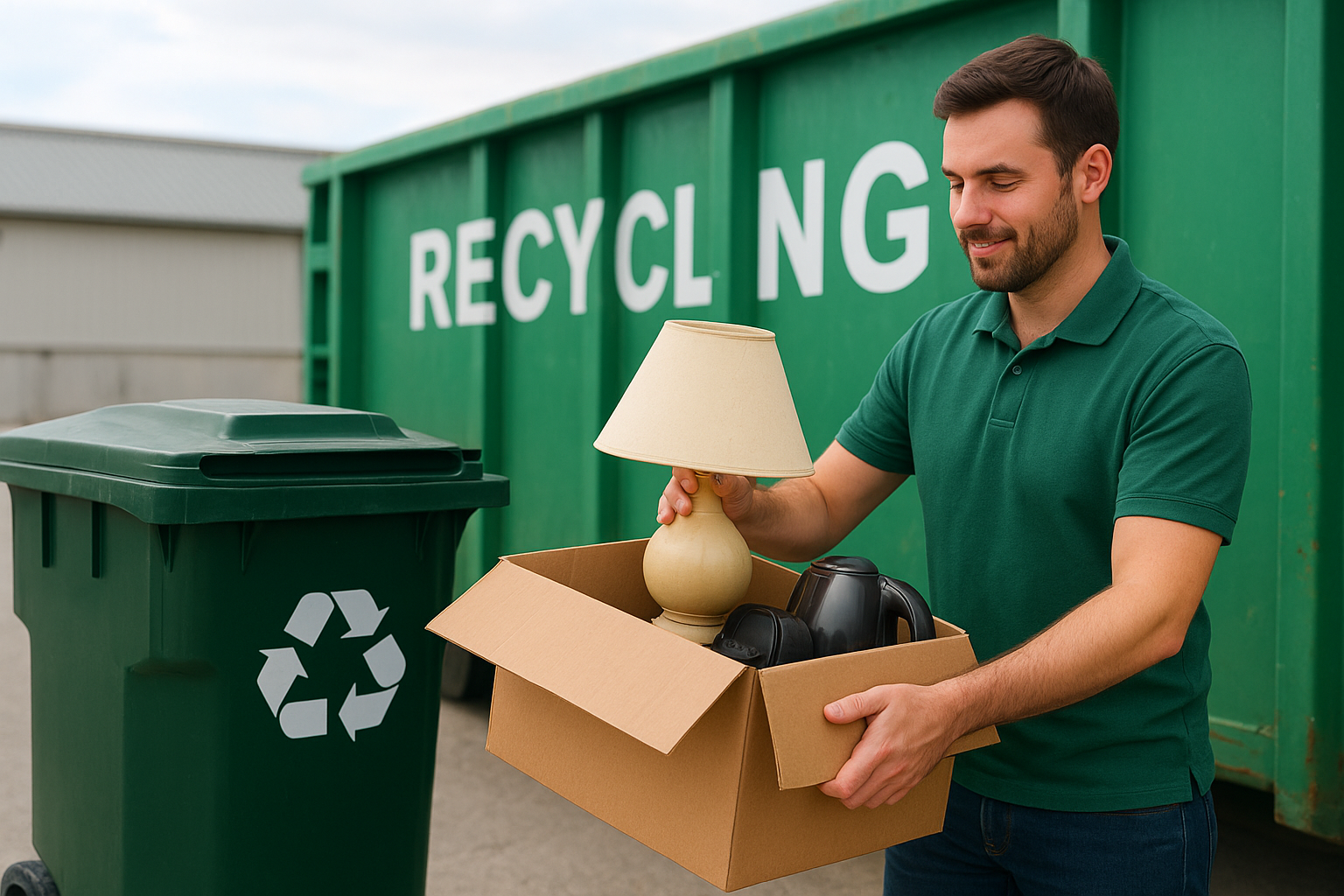 What gets donated or recycled