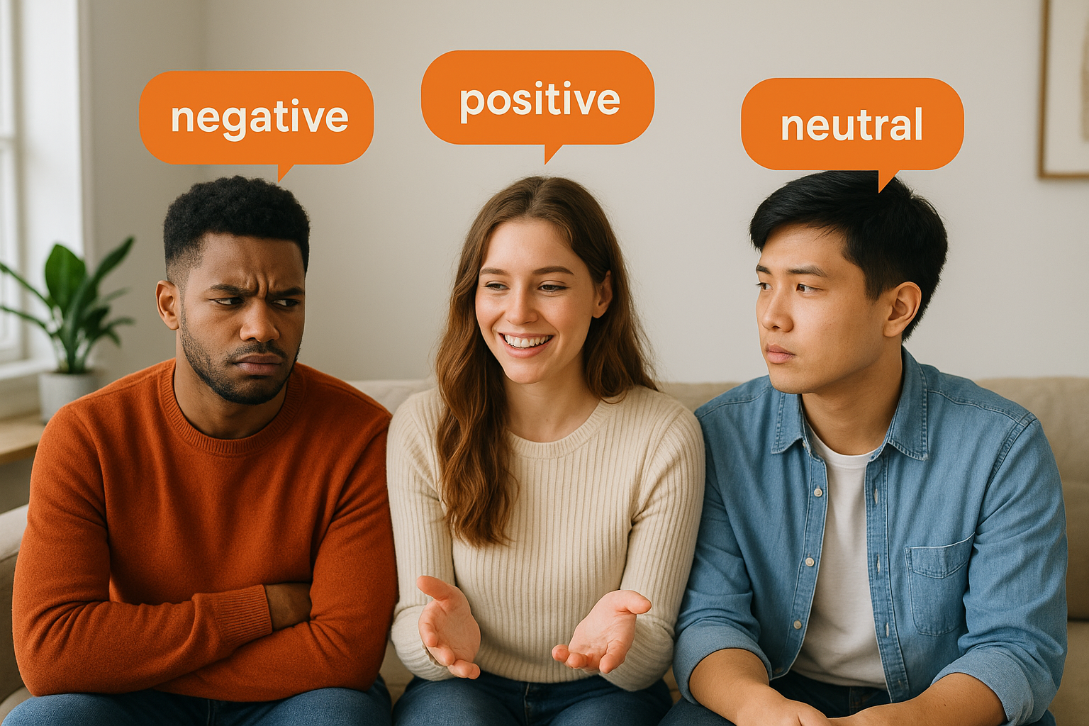 Positive, negative, and neutral uses