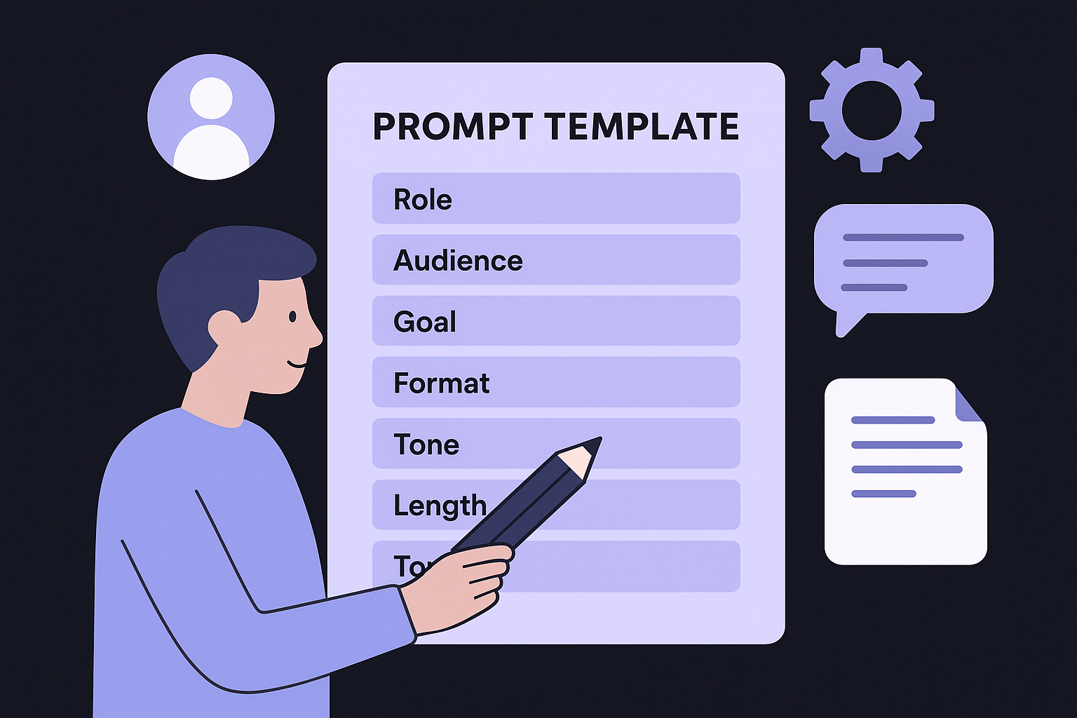 Build your prompt template