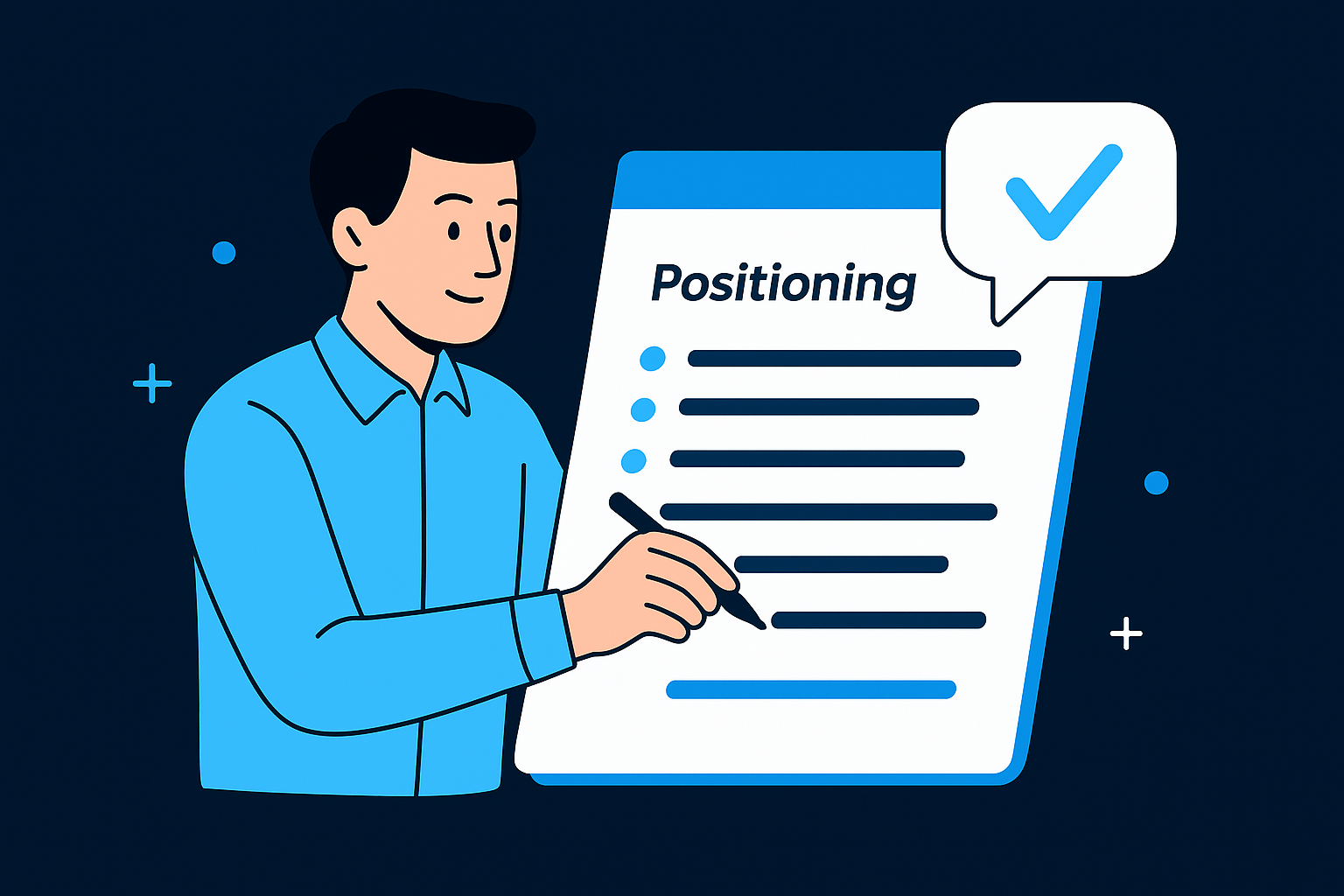 The anatomy of a strong positioning statement