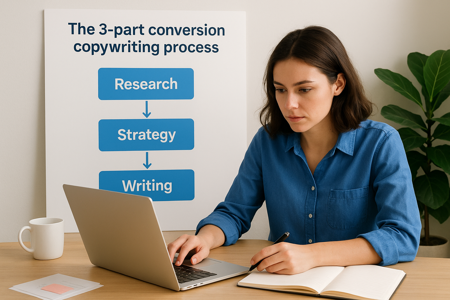 The 3-part conversion copywriting process